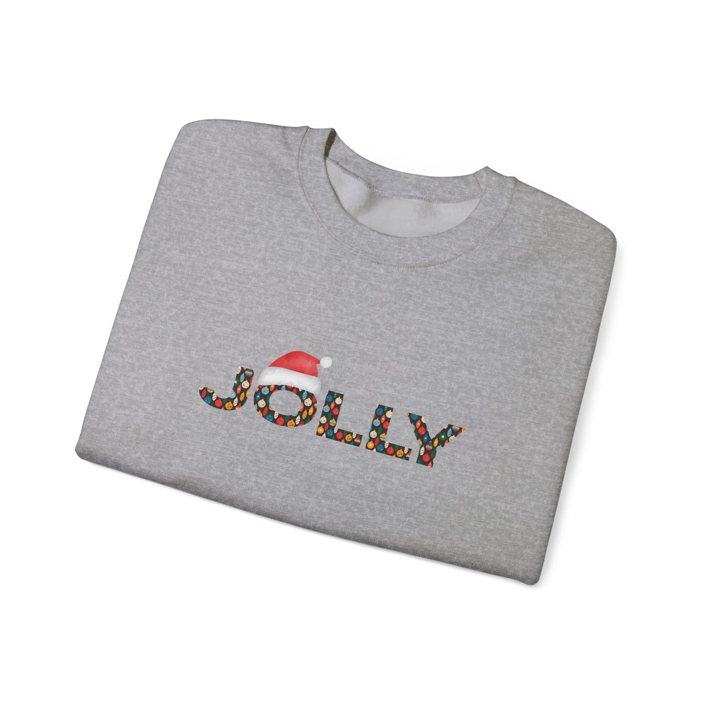 Jolly Christmas Ornaments Unisex Heavy Blend™ Crewneck Sweatshirt