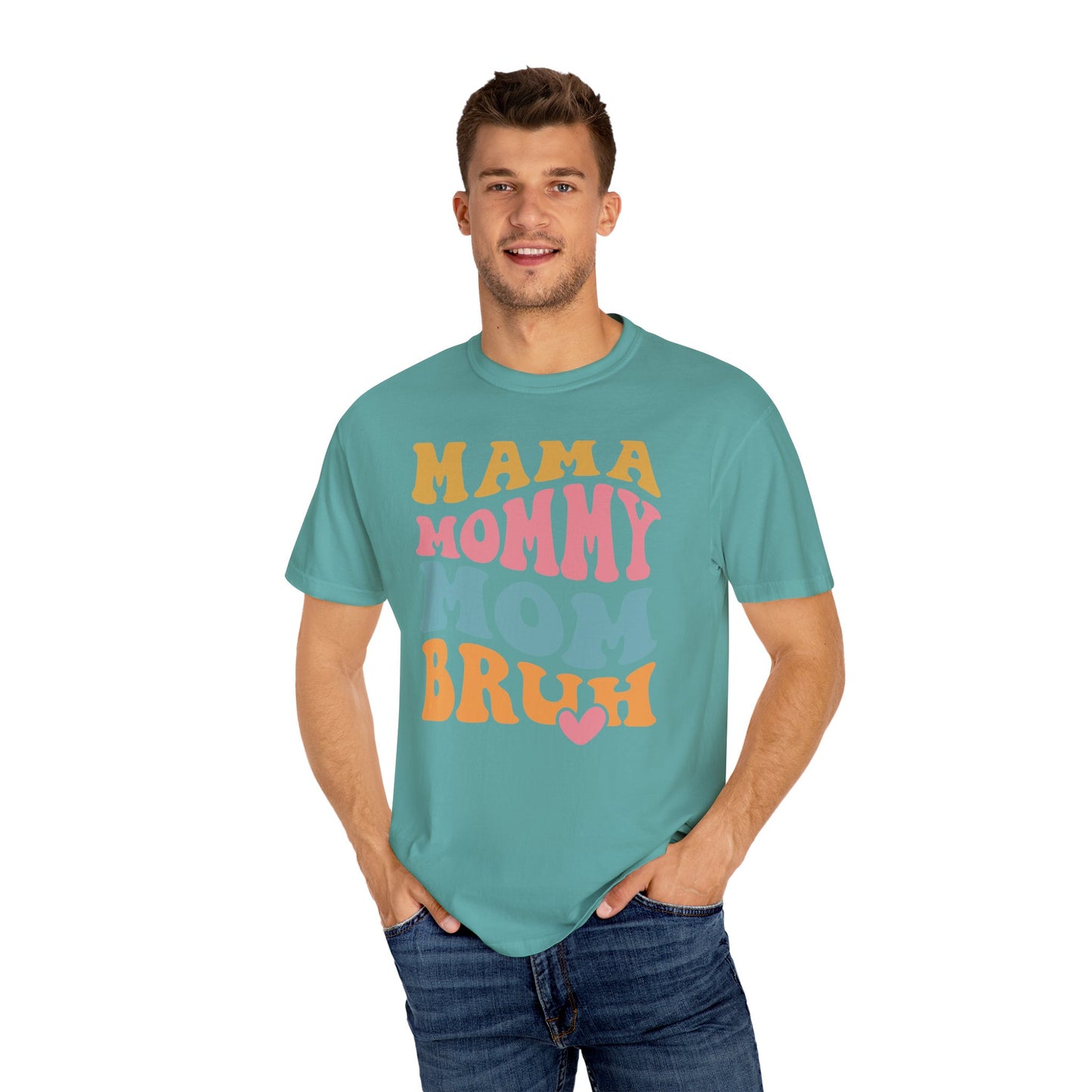 Mama Mommy Mom Bruh TShirt, Retro Font Tee, Mothers day shirt