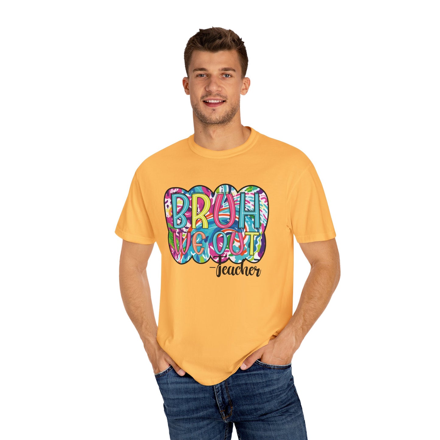 Bruh We Out Teacher shirt, summertime shirt, vacation shirt, party tee, trendy tee, sophisticated tee, Teacher tee