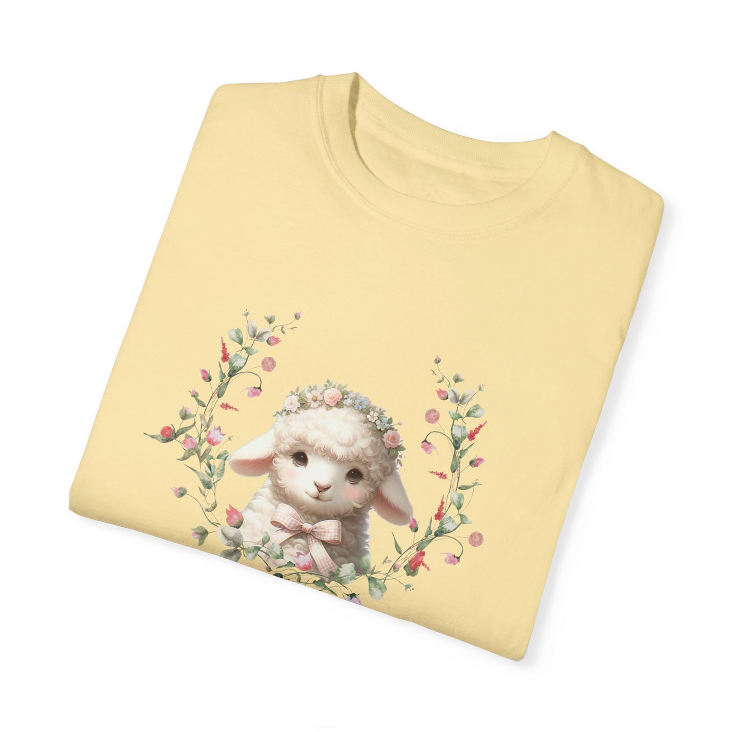 Lambs Charm T-Shirt Coquette T-Shirt Trendy Crewneck Aesthetic T-Shirt Cute T-Shirt Gift For Her Comfort Colors T-Shirt