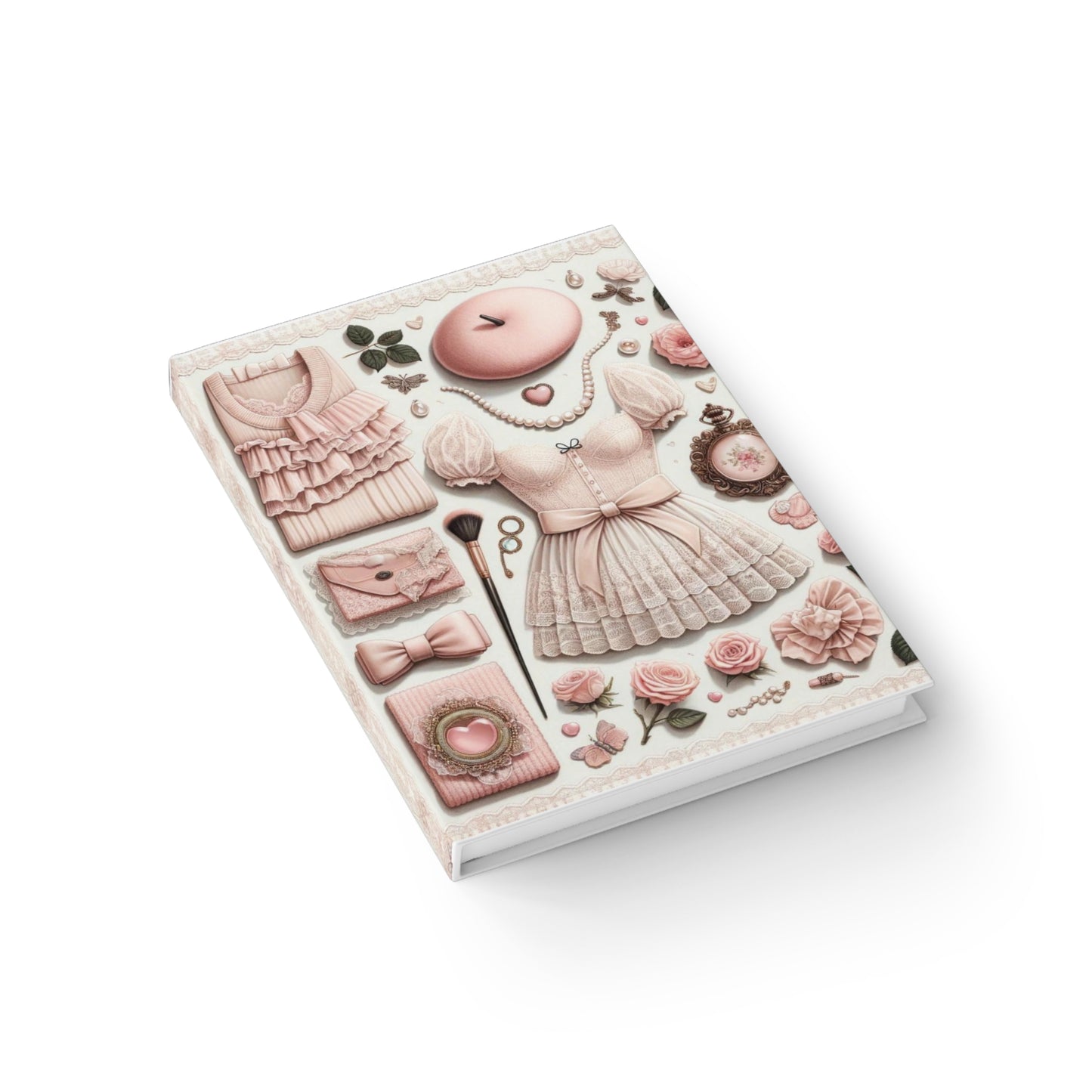 Coquette Aesthetic Journal, Hardcover Diary, Teen Gift, Gift for her