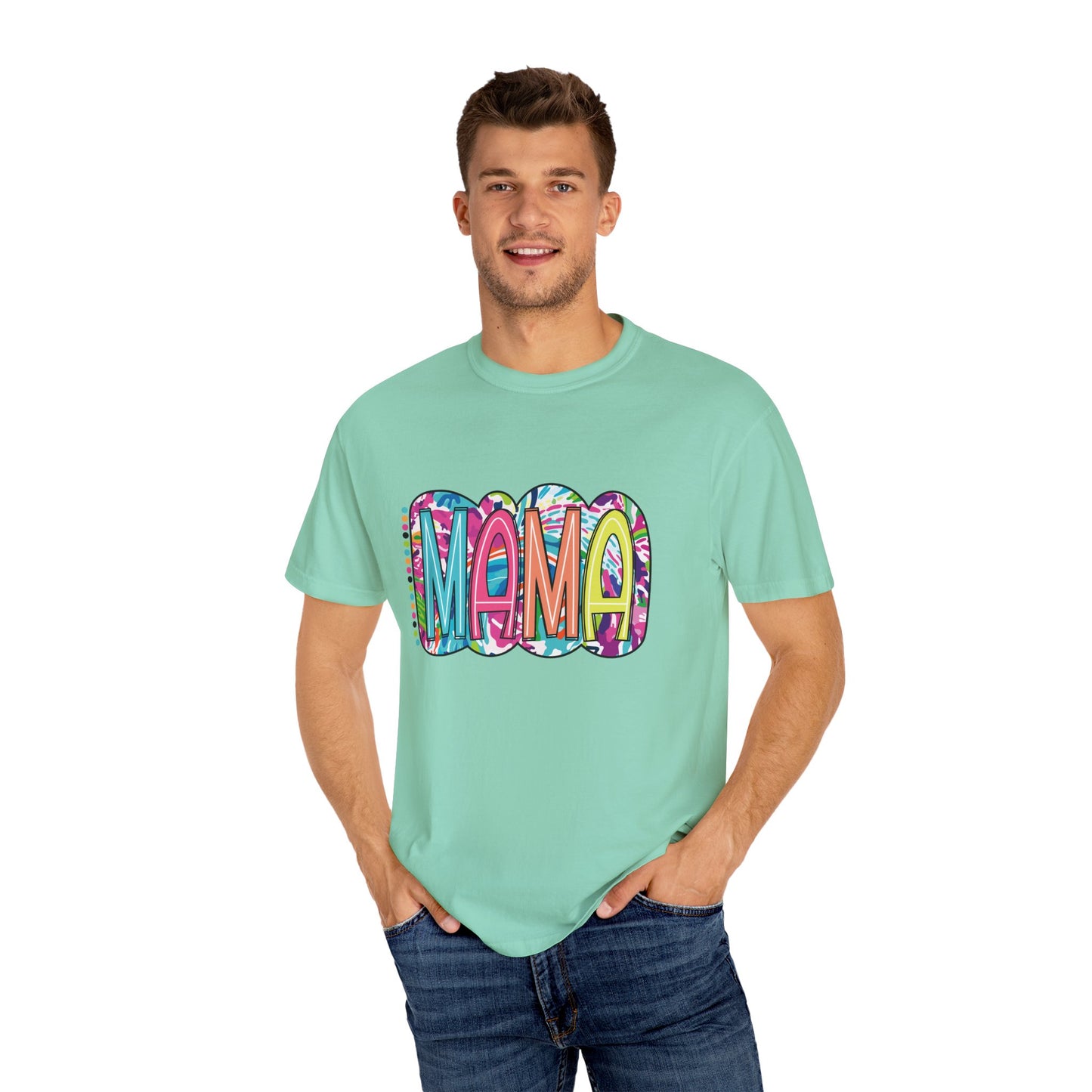 Mama shirt, summertime shirt, vacation shirt, party tee, trendy tee, sophisticated tee, Mother's Day shirt