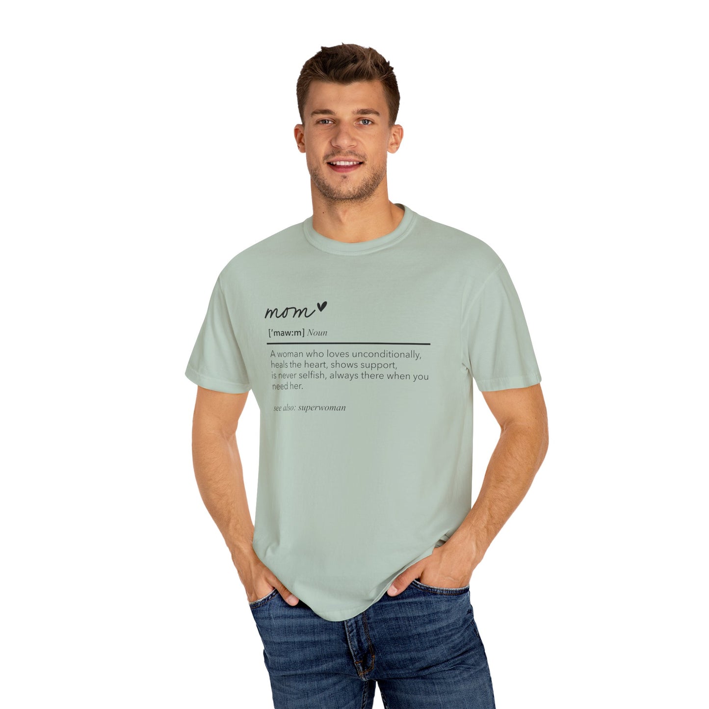 Definition of Mom shirt, summertime shirt, trendy tee, sophisticated tee, Mother's Day shirt