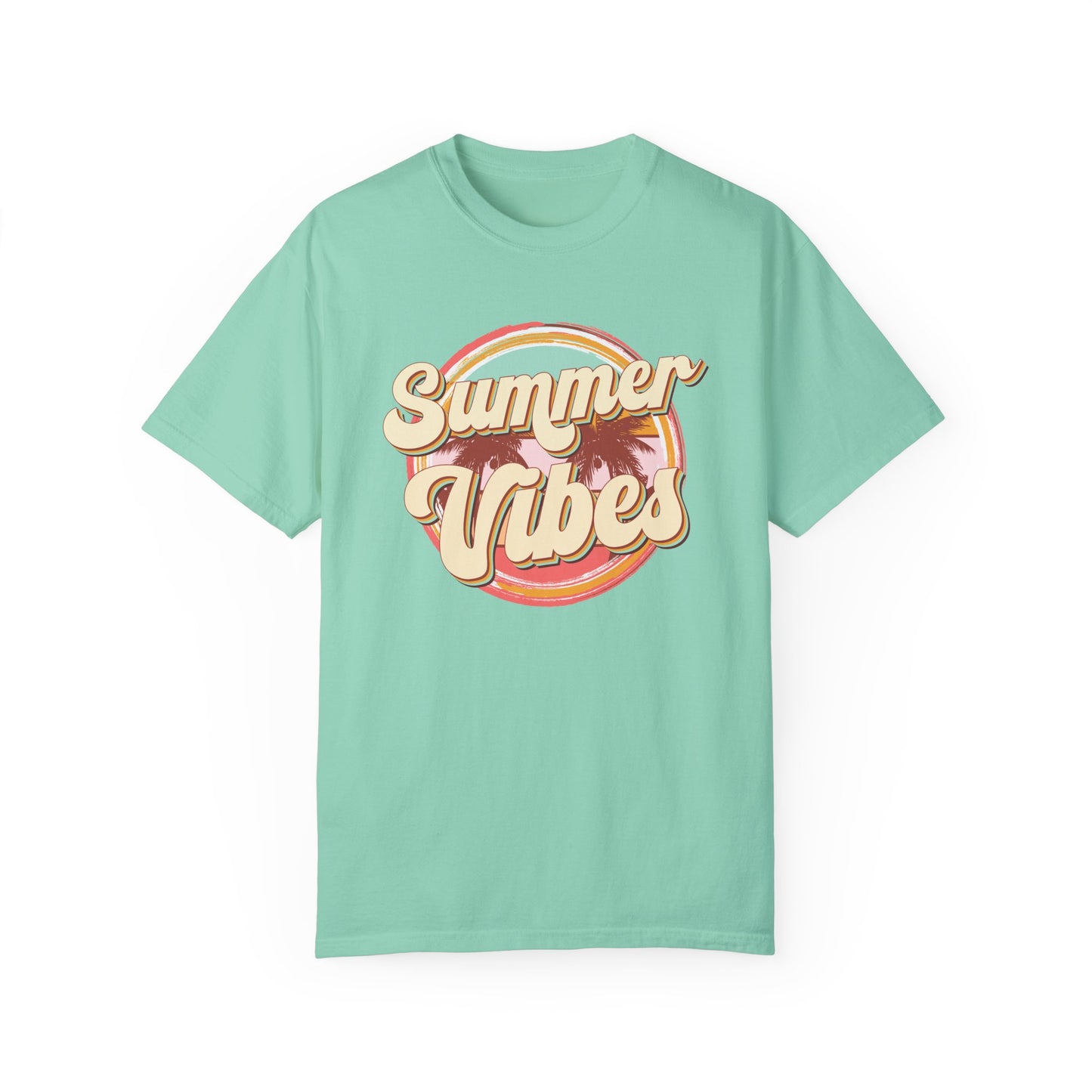 Summer vibes shirt, summertime shirt, vacation shirt, party tee, trendy tee, sophisticated tee, beach vibes tee