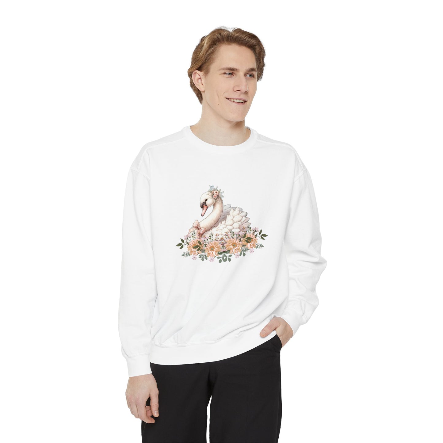 Swan Lake Sweatshirt Coquette Sweatshirt Trendy Crewneck Aesthetic Sweatshirt Cute Sweatshirt Gift For Her Comfort Colors Sweatshirt