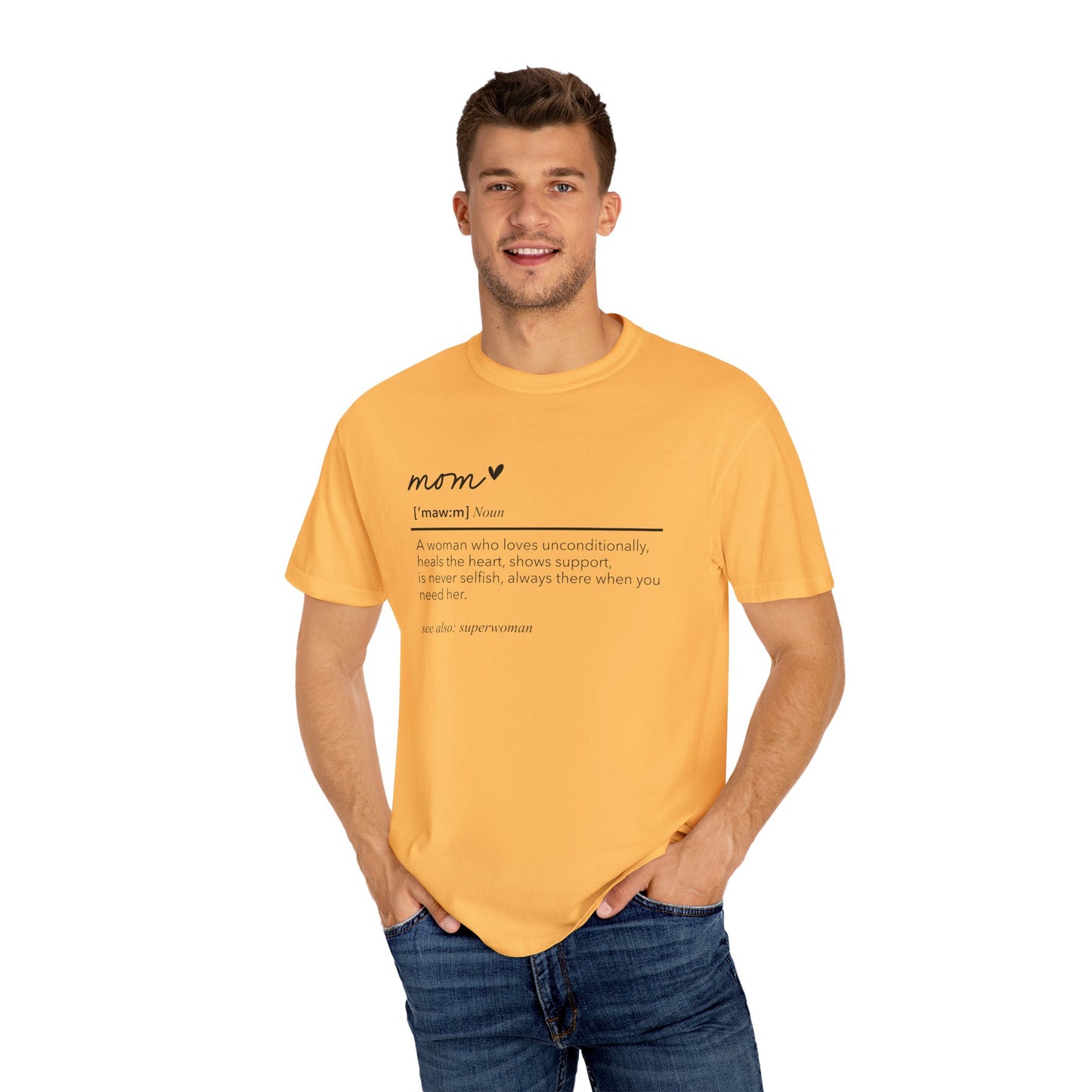 Definition of Mom shirt, summertime shirt, trendy tee, sophisticated tee, Mother's Day shirt