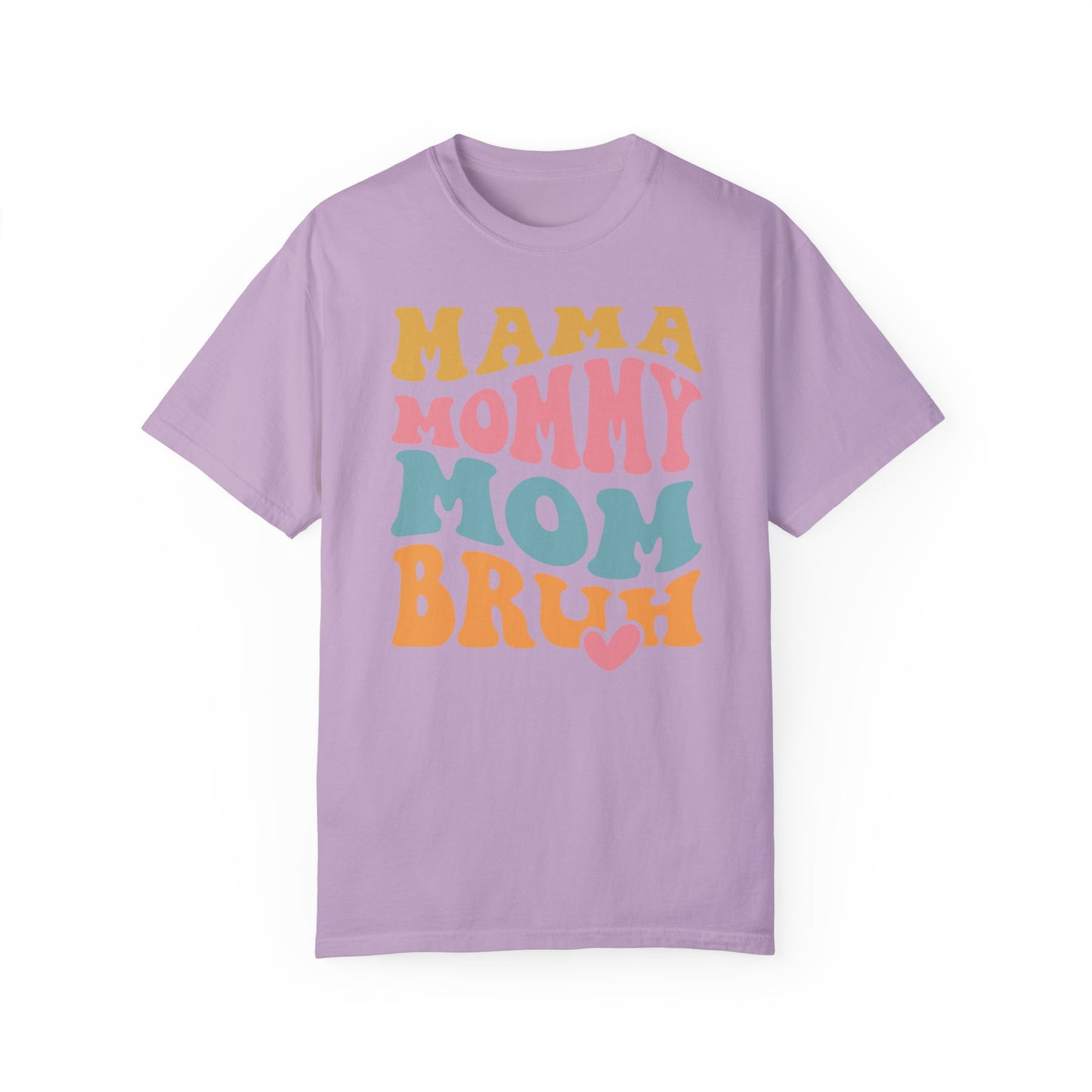 Mama Mommy Mom Bruh TShirt, Retro Font Tee, Mothers day shirt