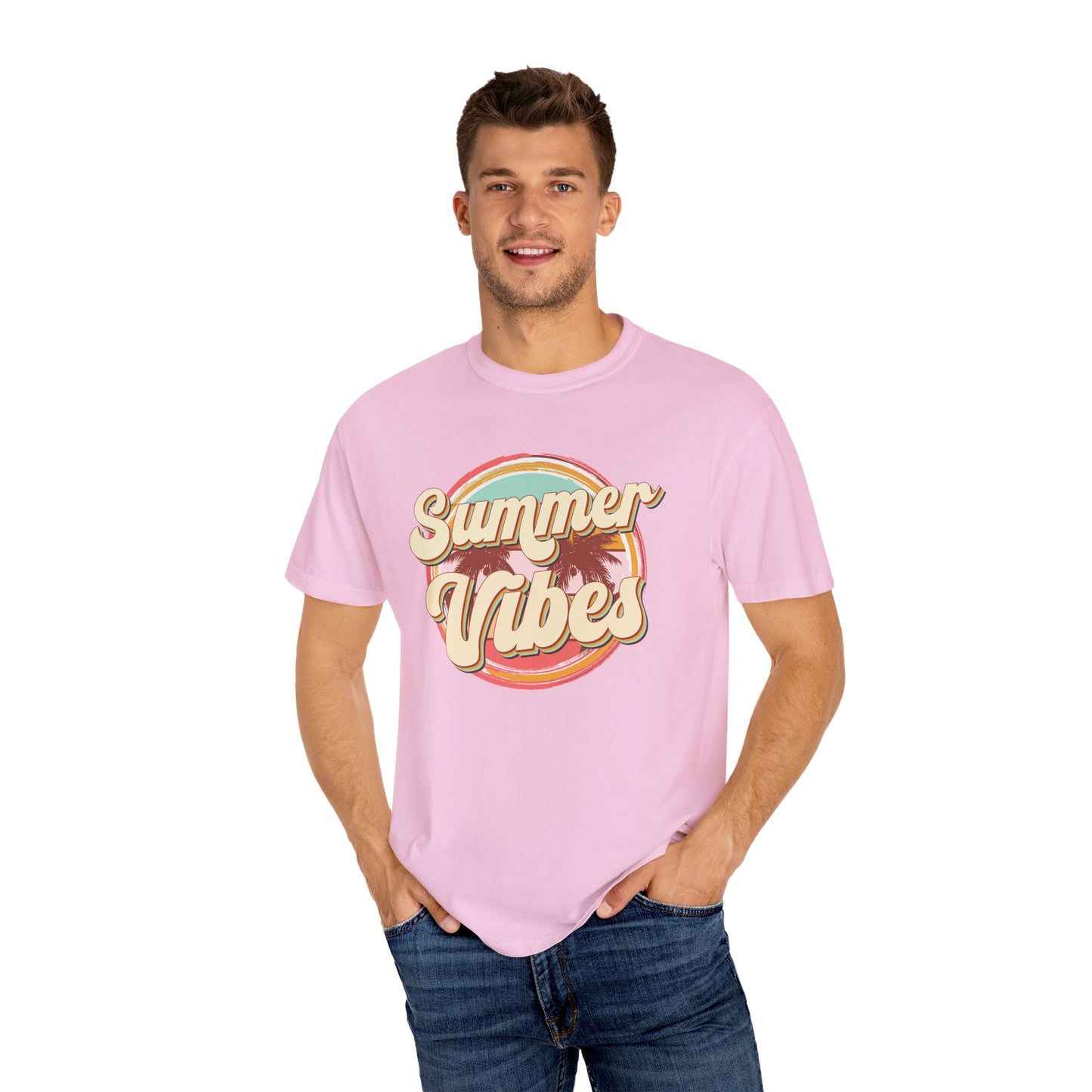 Summer vibes shirt, summertime shirt, vacation shirt, party tee, trendy tee, sophisticated tee, beach vibes tee