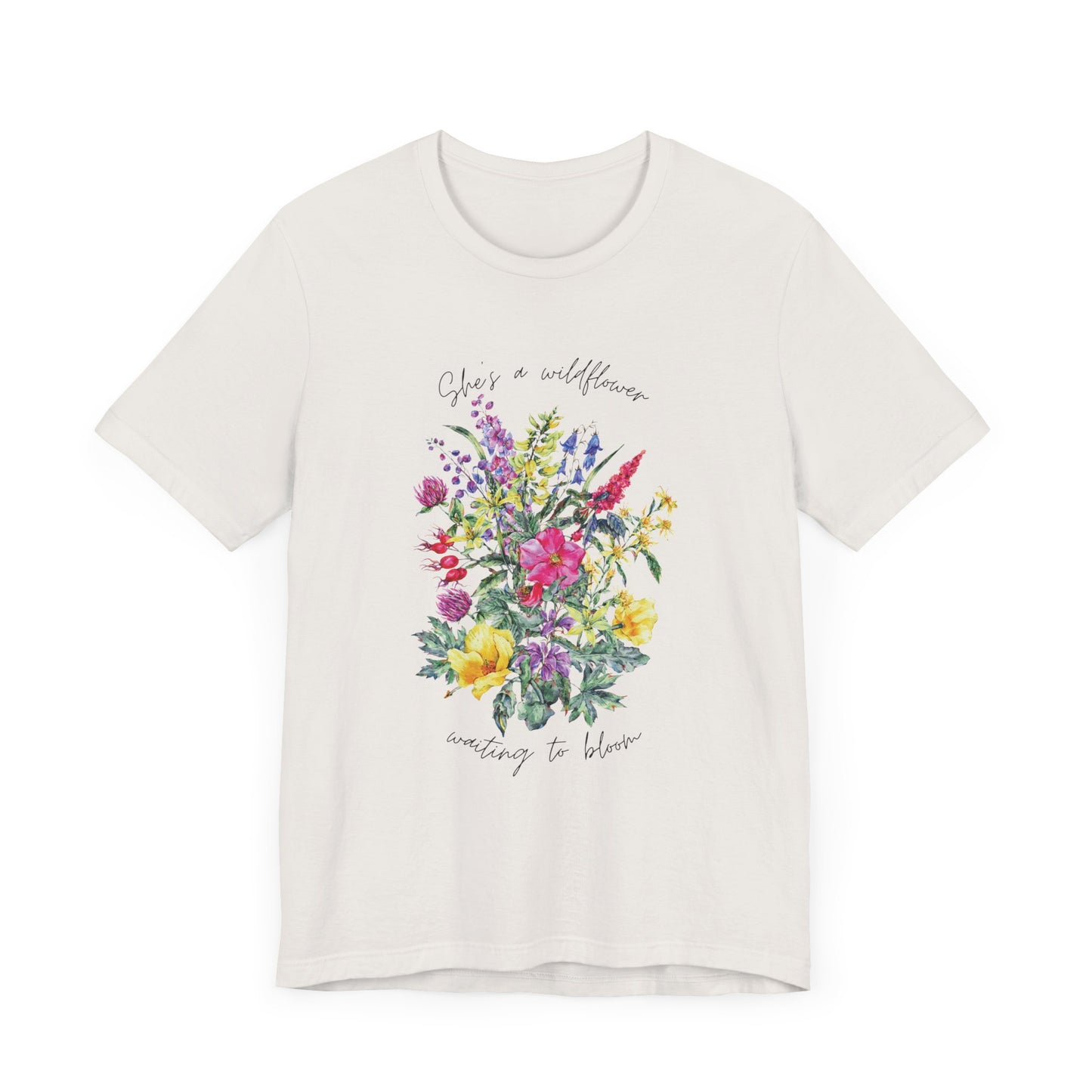 Wildflowers Shirt, Spring flowers shirt, Wildflower Tshirt, Floral Tshirt, Ladies Shirts, Garden Lover Shirt, Nature Lover Shirt
