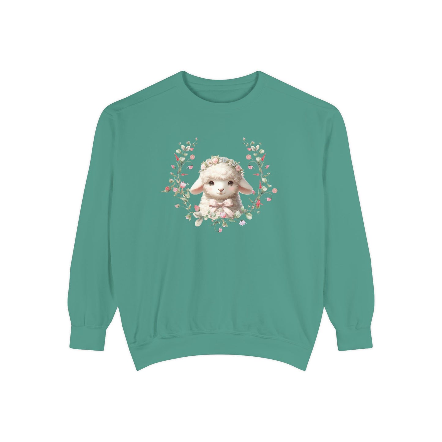 Lambs Charm Sweatshirt Coquette Sweatshirt Trendy Crewneck Aesthetic Sweatshirt Cute Sweatshirt Gift For Her Comfort Colors Sweatshirt