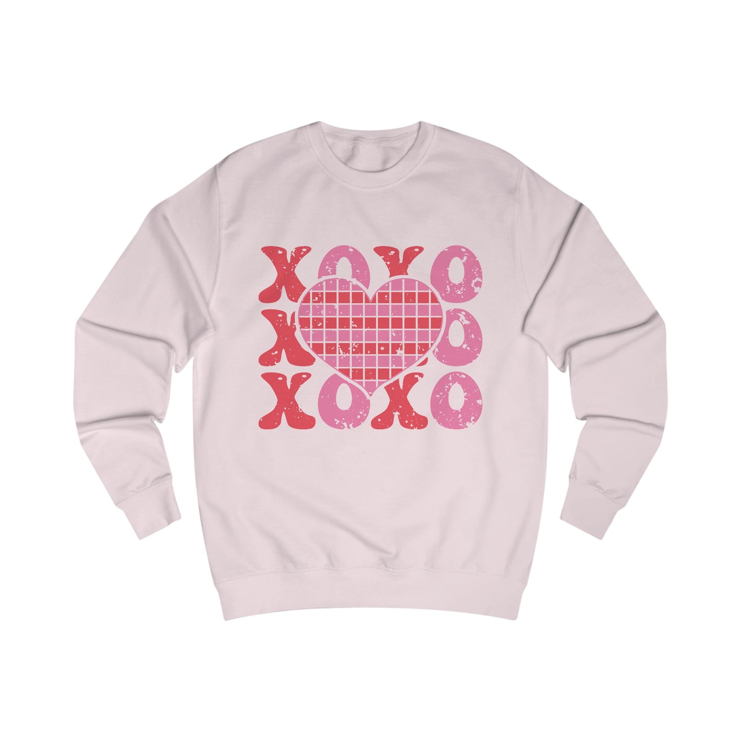 Retro Hugs and Kisses Unisex Sweatshirt