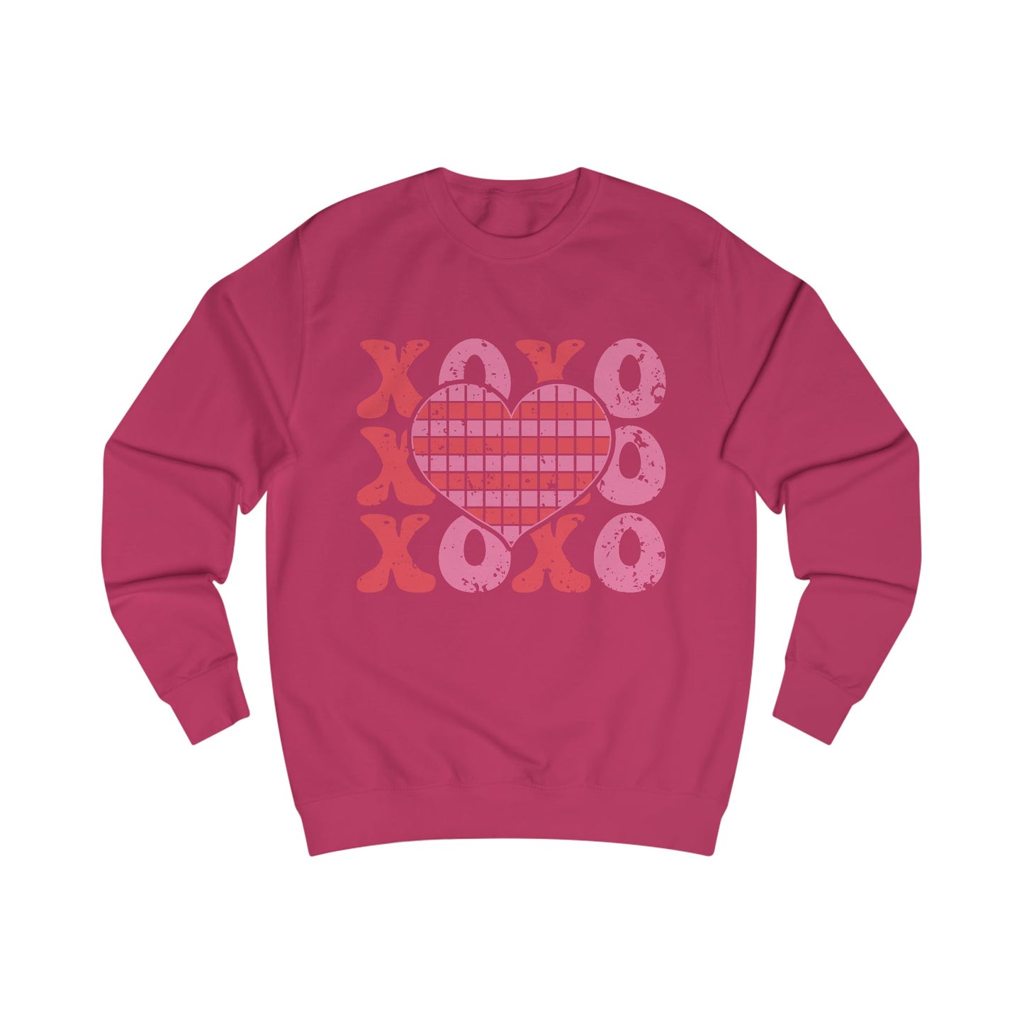 Retro Hugs and Kisses Unisex Sweatshirt
