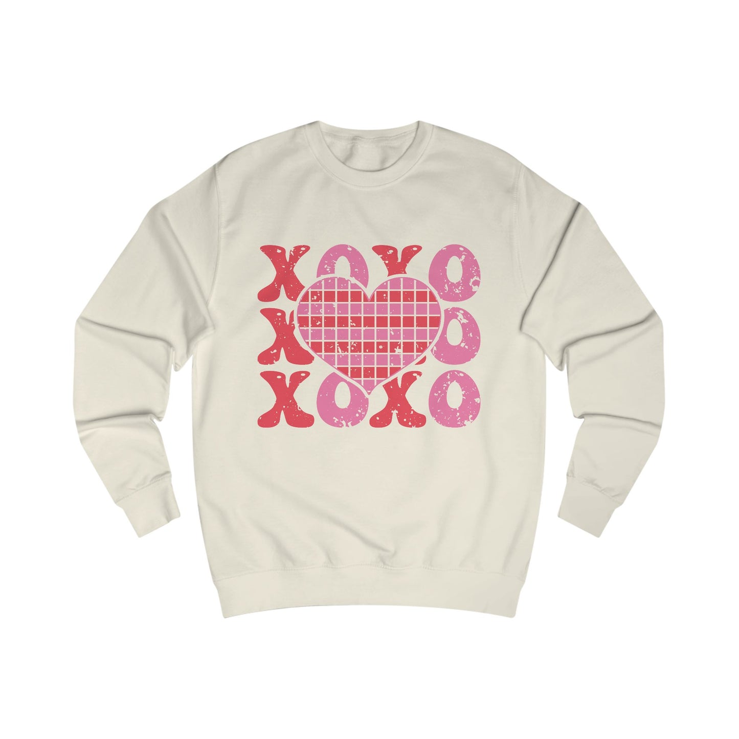 Retro Hugs and Kisses Unisex Sweatshirt