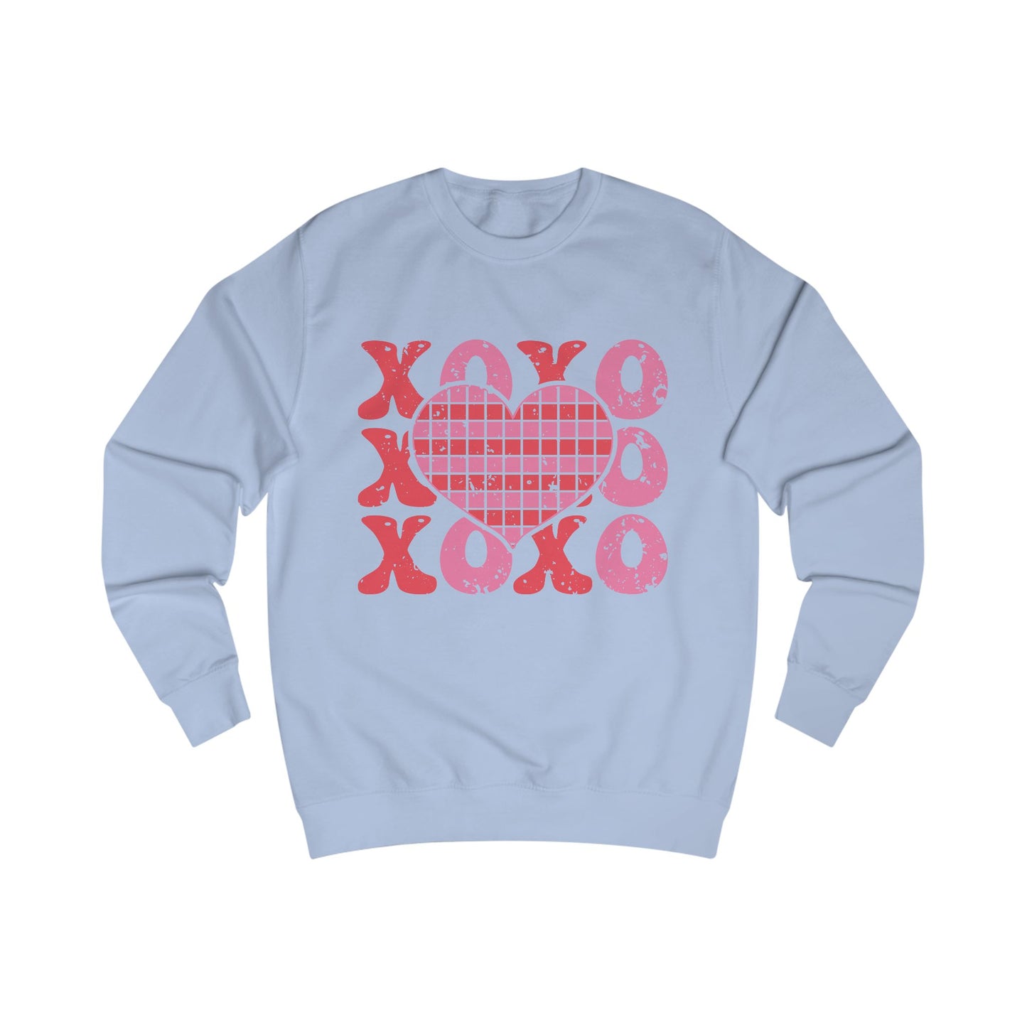 Retro Hugs and Kisses Unisex Sweatshirt
