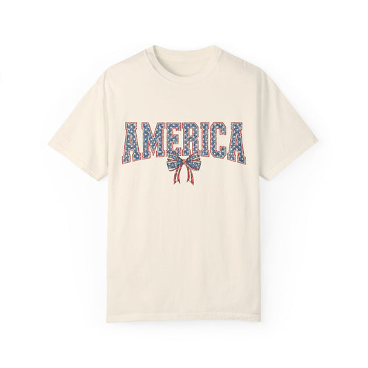Coquette America TShirt, Patriotic Tee, 4th of July Shirt, Independence Day Tshirt