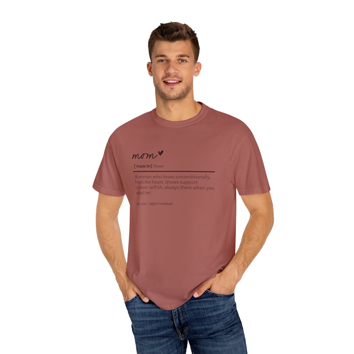 Definition of Mom shirt, summertime shirt, trendy tee, sophisticated tee, Mother's Day shirt