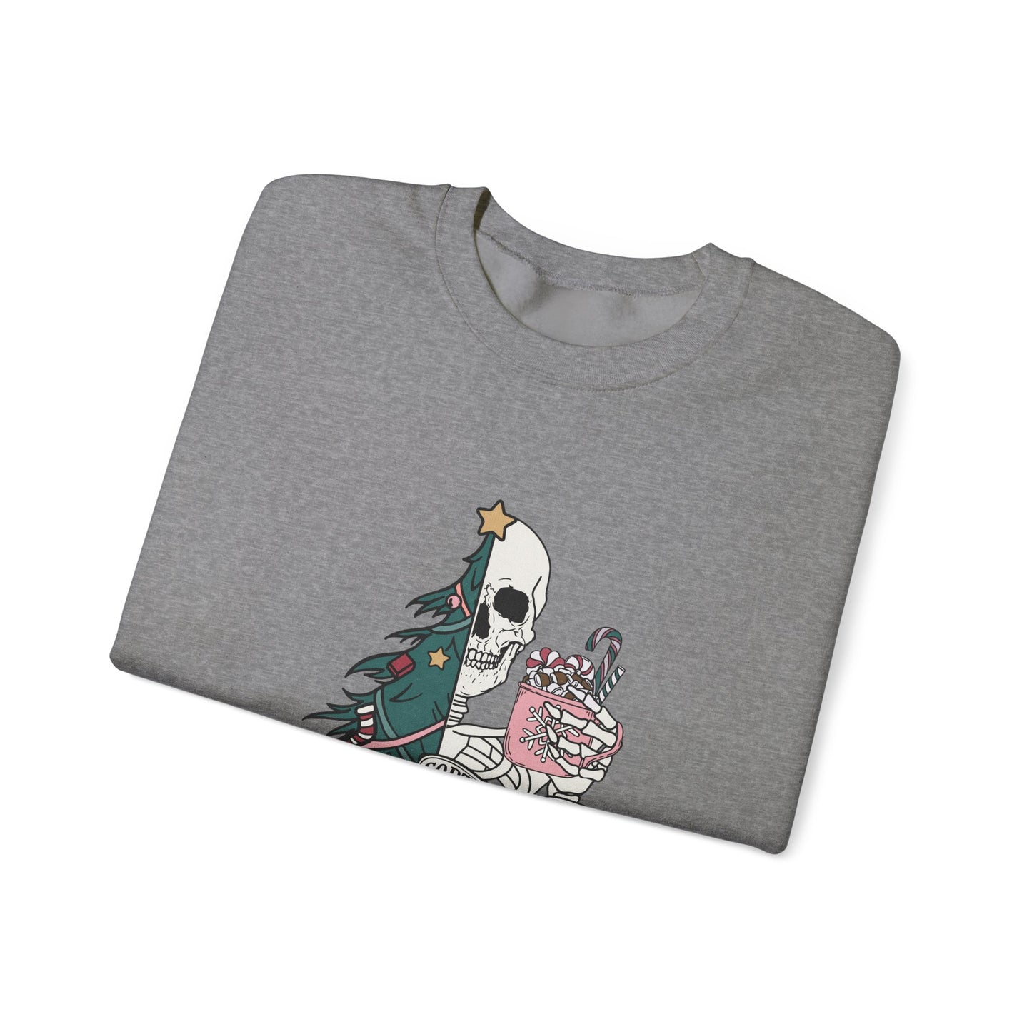Sorta Merry Sorta Scary Christmas Unisex Heavy Blend™ Crewneck Sweatshirt