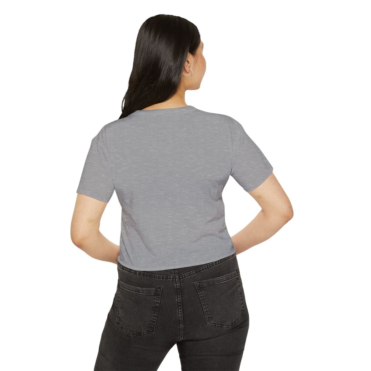 Little Hippie Vibes Women's Festival Crop Top