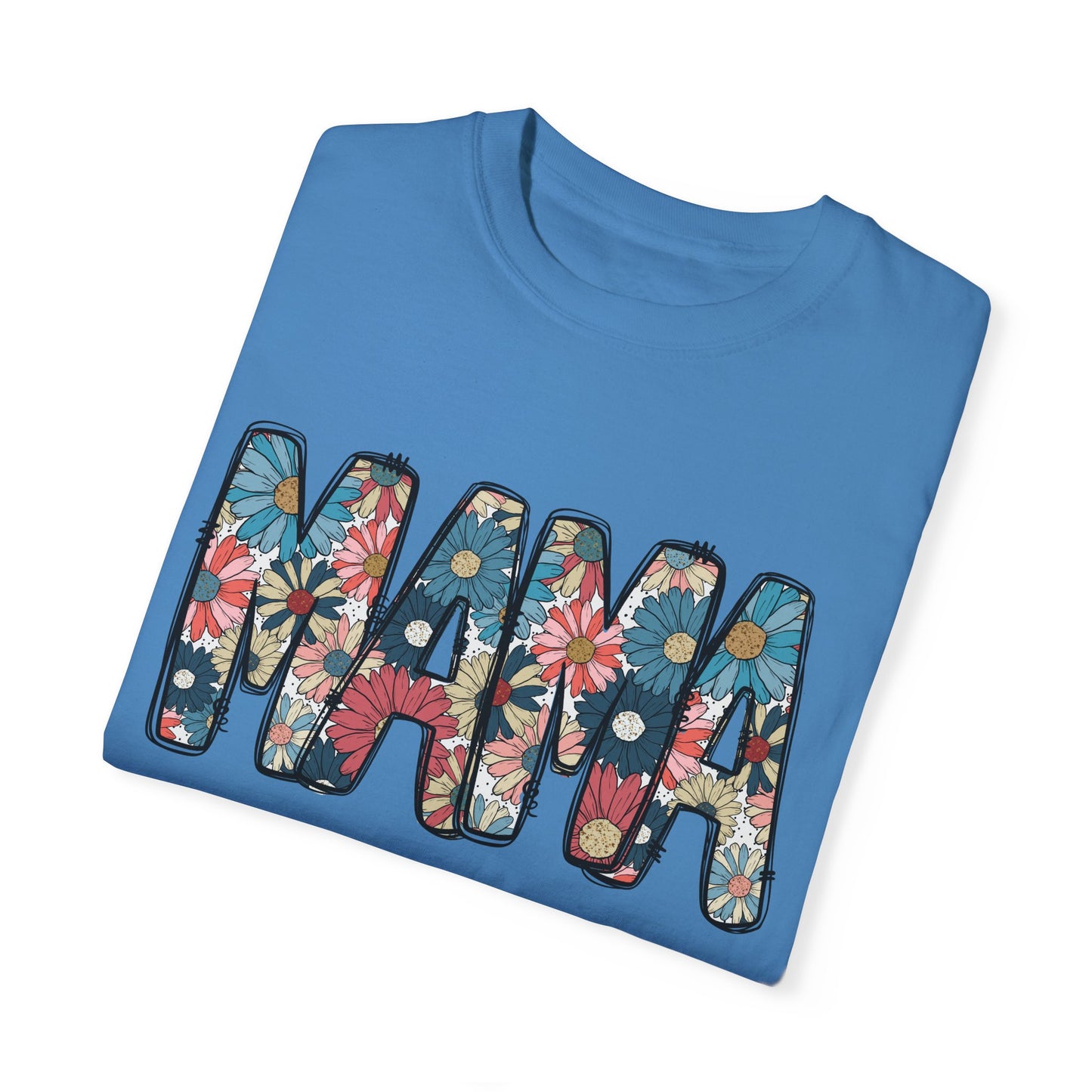 Retro Floral Mama TShirt, Retro Daisy Tee, Mothers day shirt