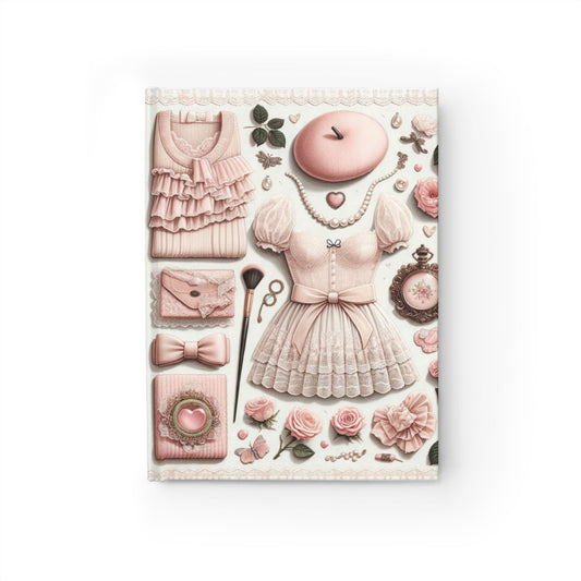 Coquette Aesthetic Journal, Hardcover Diary, Teen Gift, Gift for her