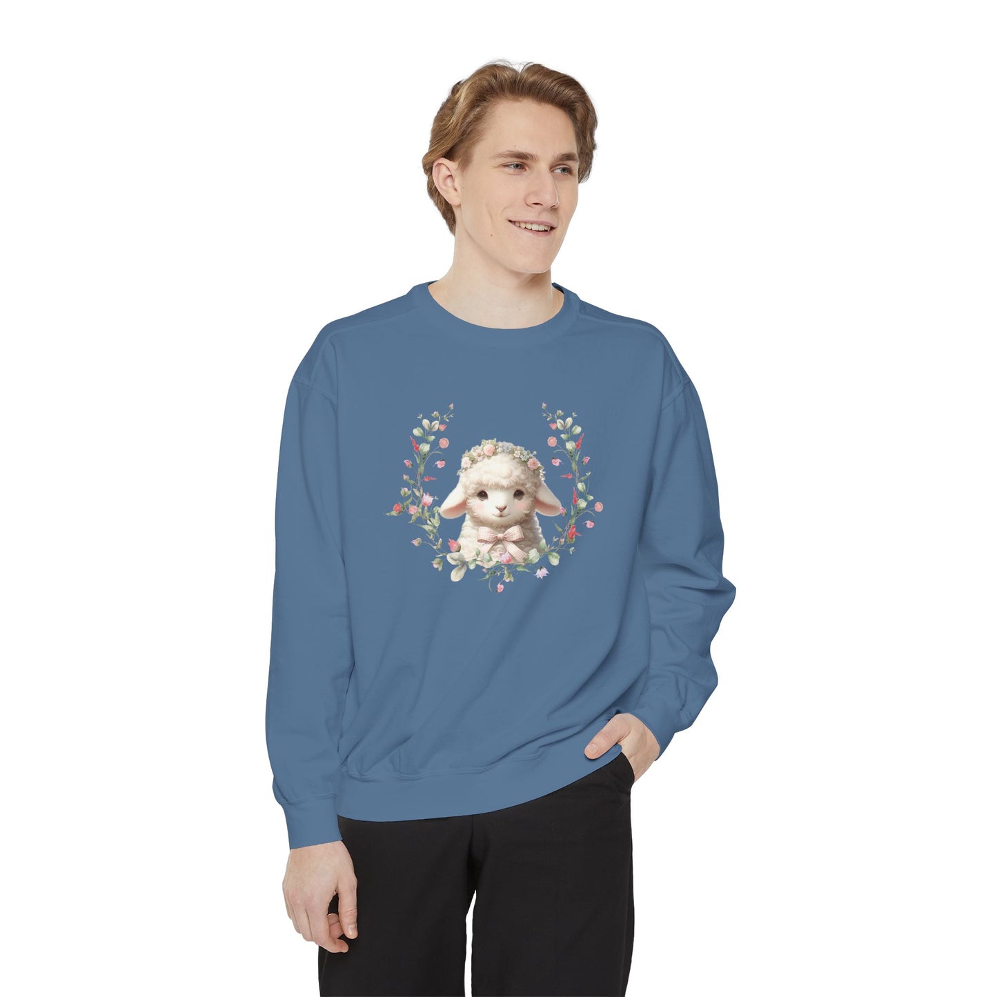 Lambs Charm Sweatshirt Coquette Sweatshirt Trendy Crewneck Aesthetic Sweatshirt Cute Sweatshirt Gift For Her Comfort Colors Sweatshirt