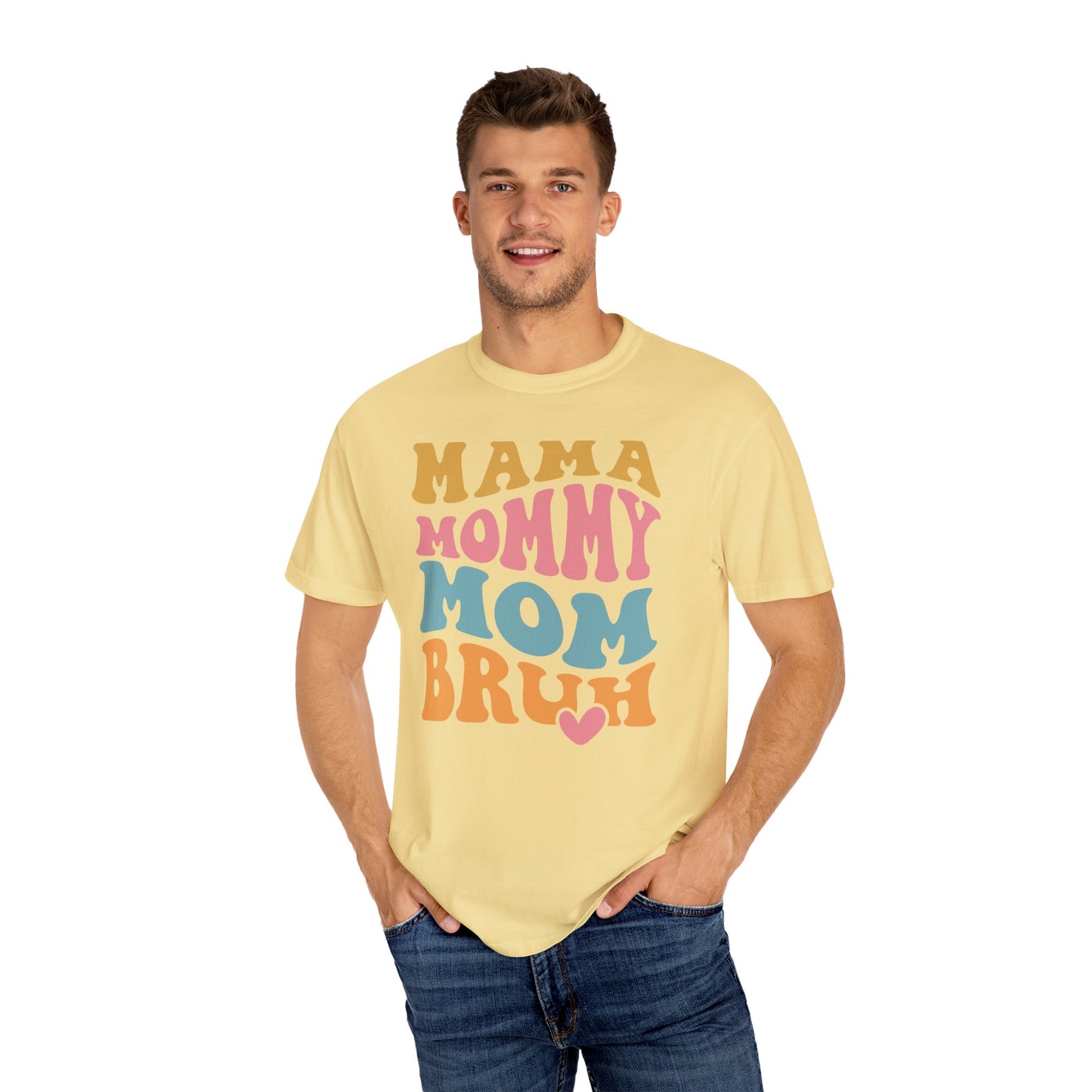 Mama Mommy Mom Bruh TShirt, Retro Font Tee, Mothers day shirt