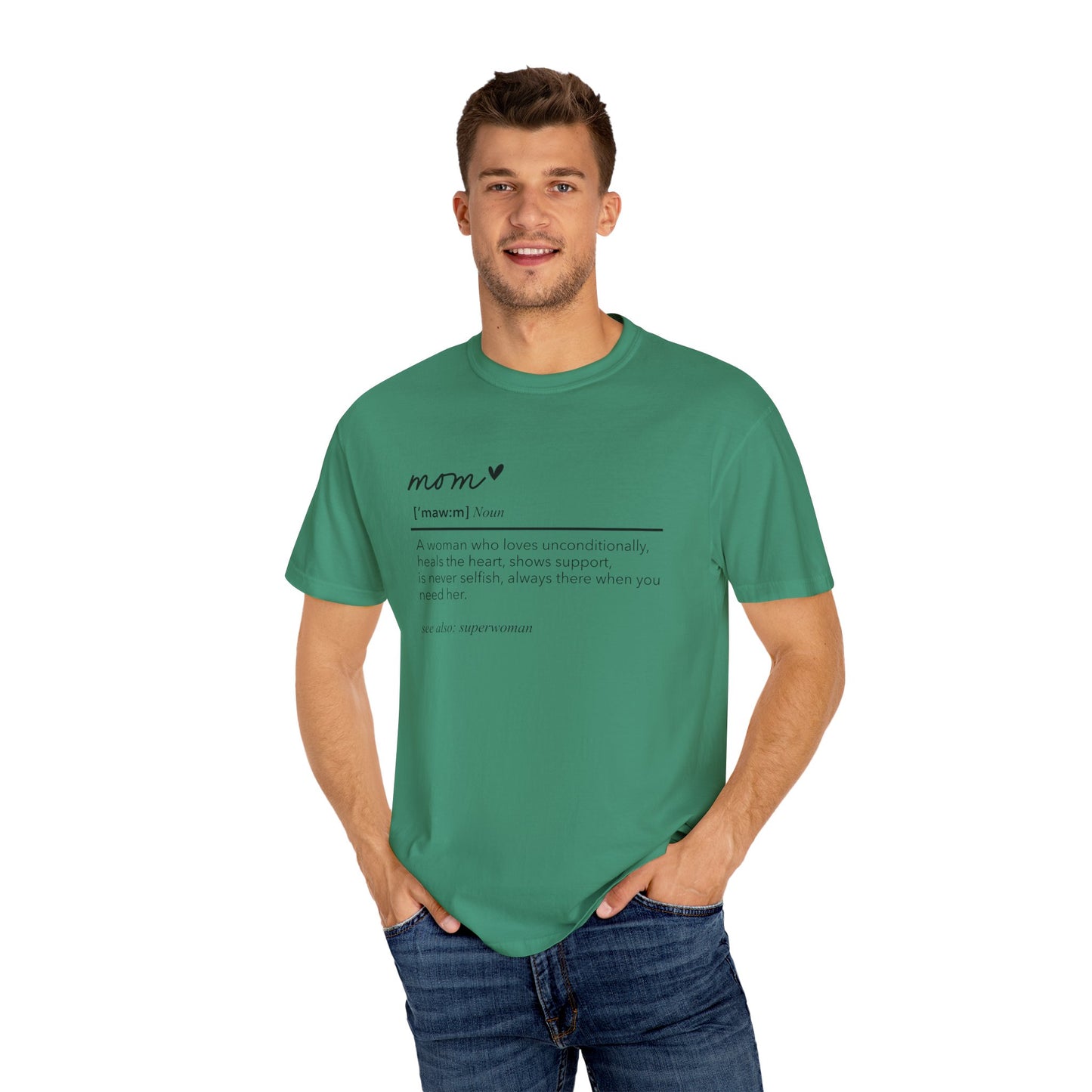 Definition of Mom shirt, summertime shirt, trendy tee, sophisticated tee, Mother's Day shirt