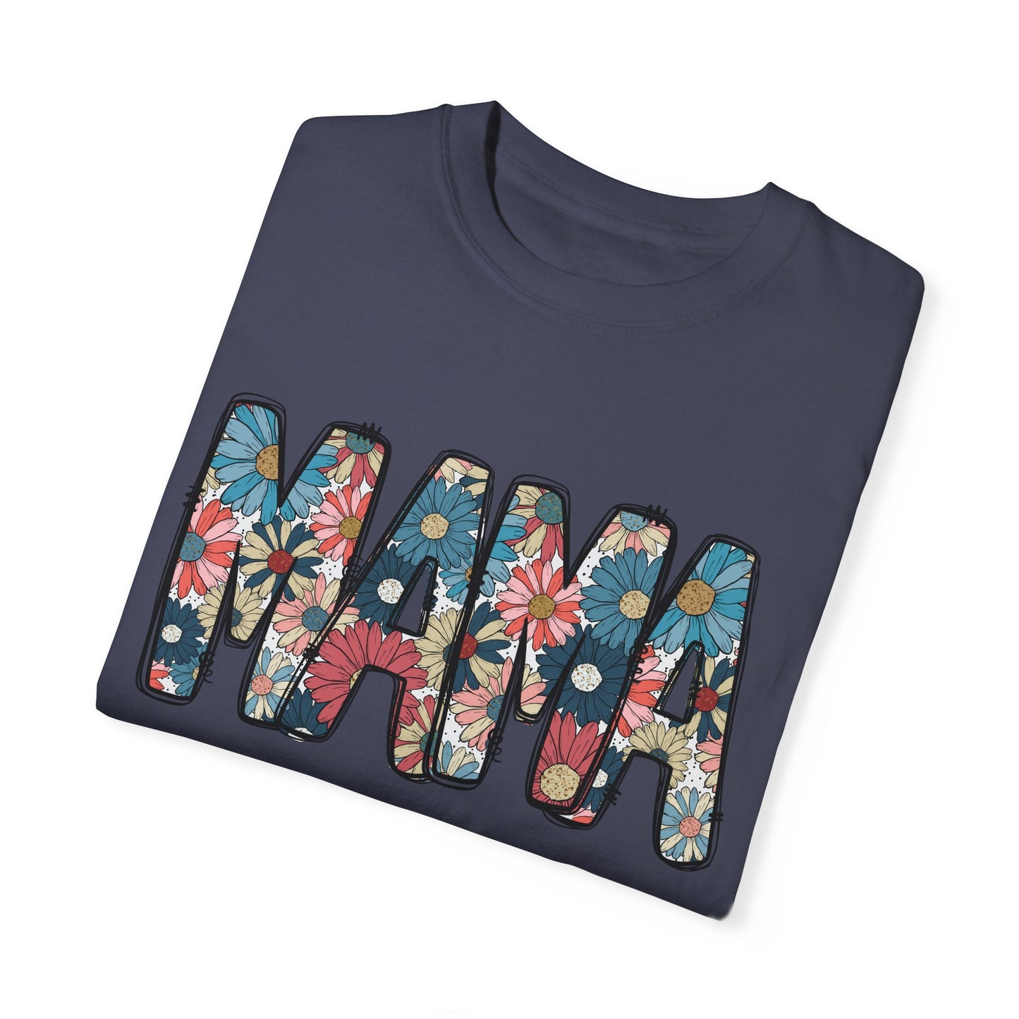 Retro Floral Mama TShirt, Retro Daisy Tee, Mothers day shirt