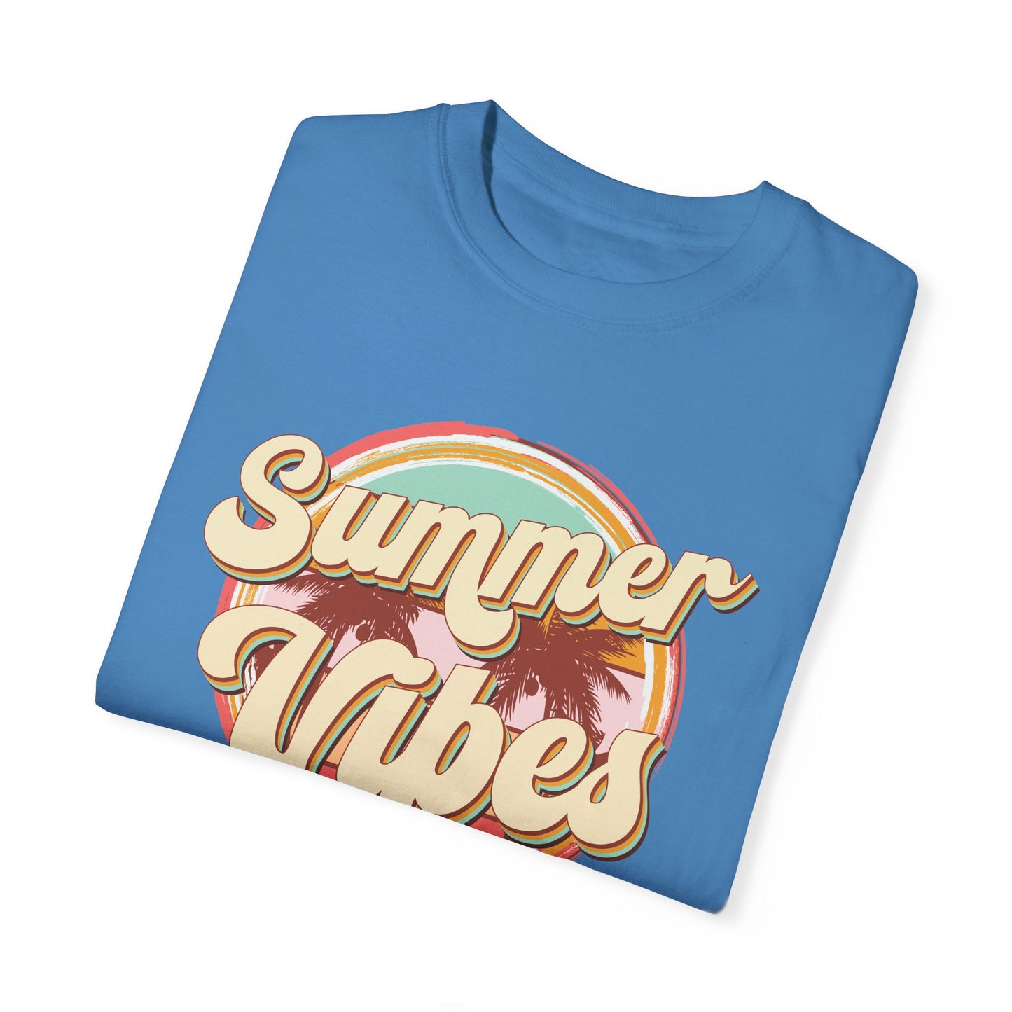 Summer vibes shirt, summertime shirt, vacation shirt, party tee, trendy tee, sophisticated tee, beach vibes tee
