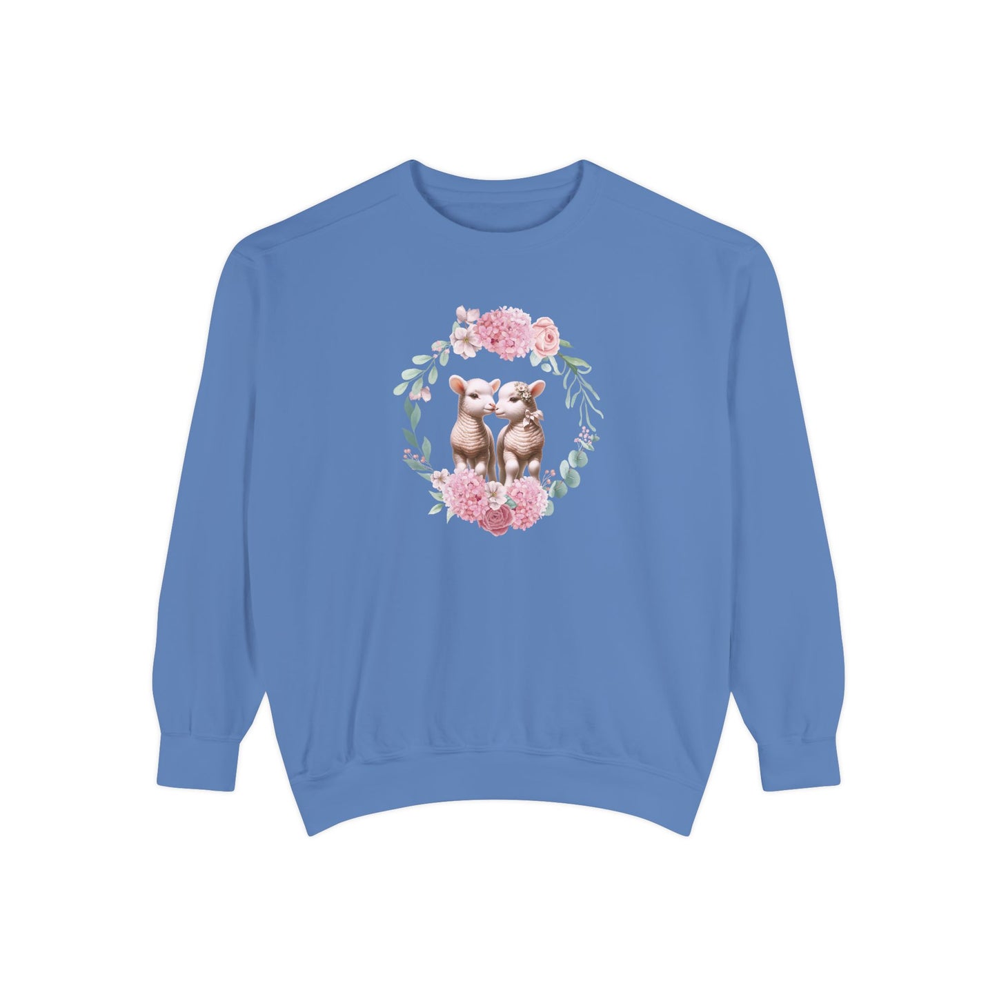 Lamby Snugglekins-Coquette Sweatshirt Trendy Crewneck Aesthetic Sweatshirt Cute Sweatshirt Gift For Her Comfort Colors Sweatshirt