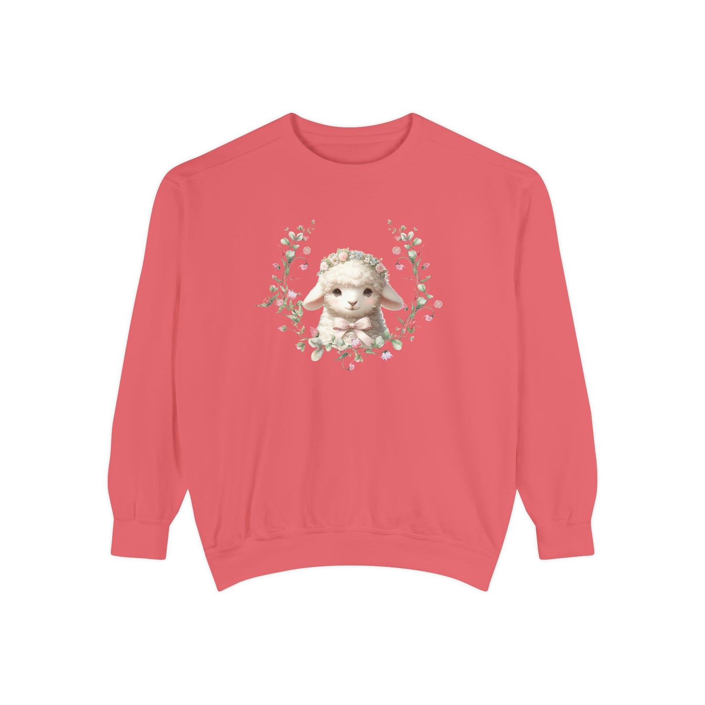 Lambs Charm Sweatshirt Coquette Sweatshirt Trendy Crewneck Aesthetic Sweatshirt Cute Sweatshirt Gift For Her Comfort Colors Sweatshirt