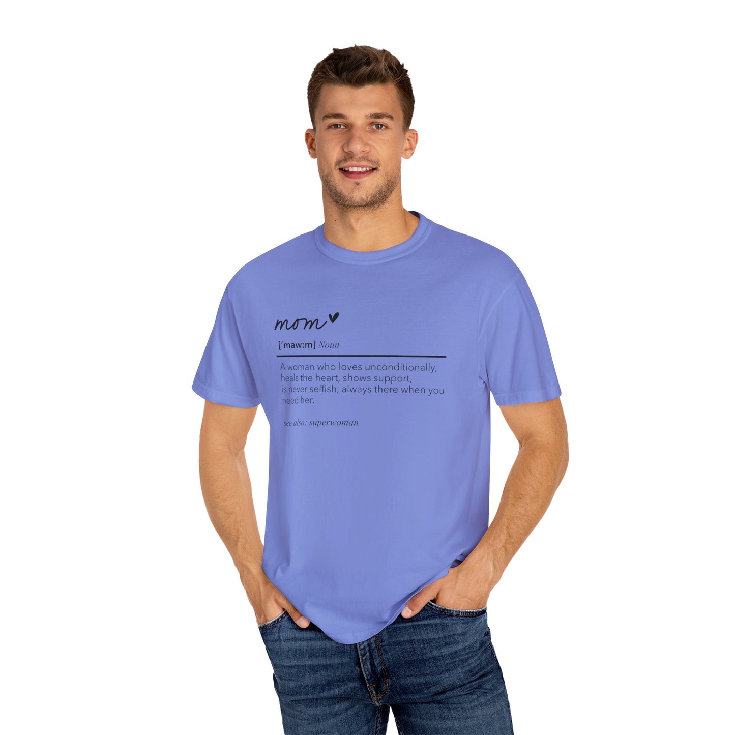 Definition of Mom shirt, summertime shirt, trendy tee, sophisticated tee, Mother's Day shirt