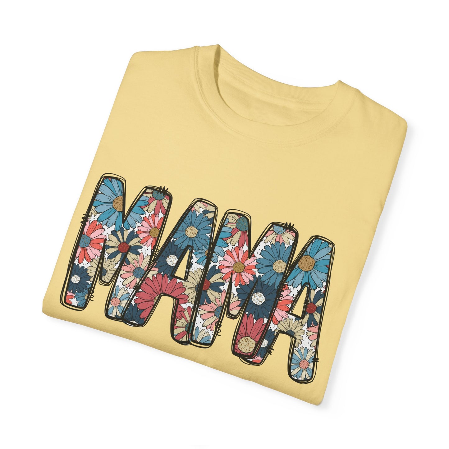 Retro Floral Mama TShirt, Retro Daisy Tee, Mothers day shirt