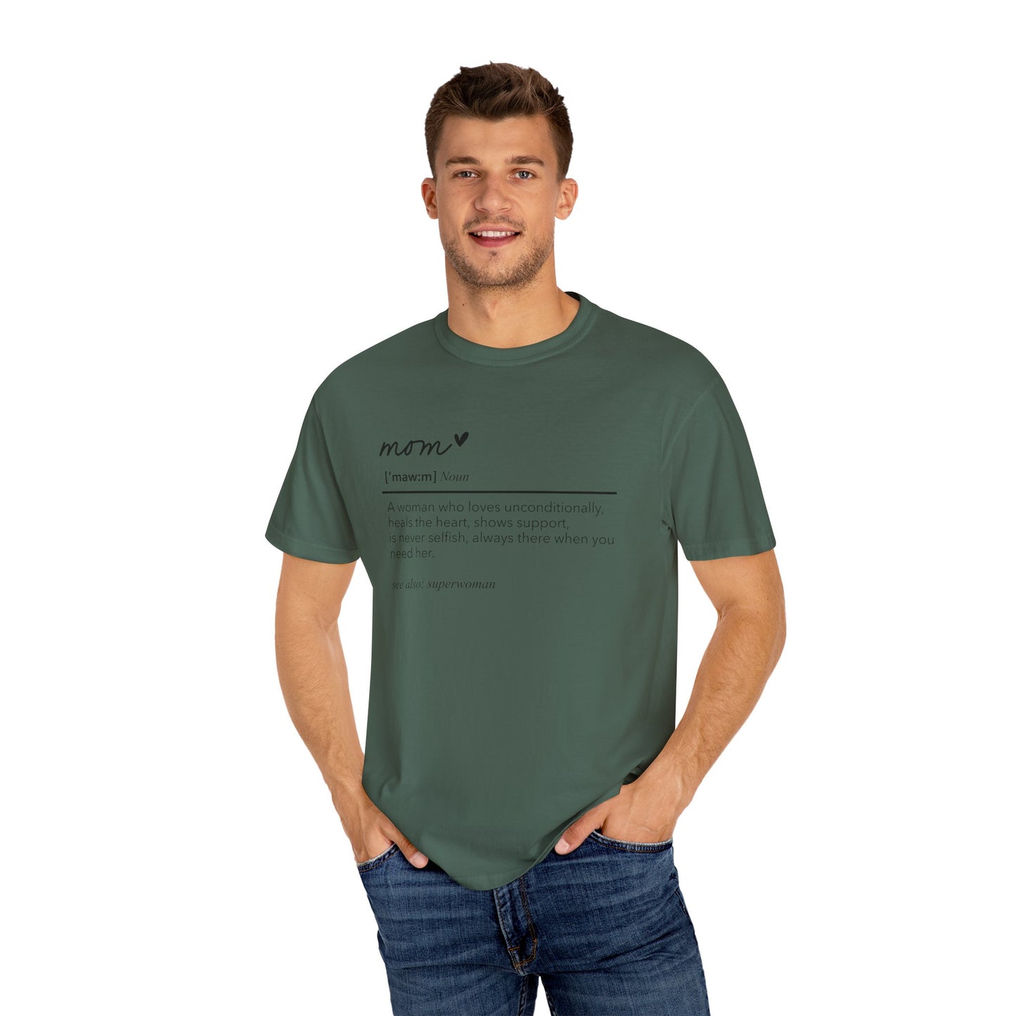 Definition of Mom shirt, summertime shirt, trendy tee, sophisticated tee, Mother's Day shirt