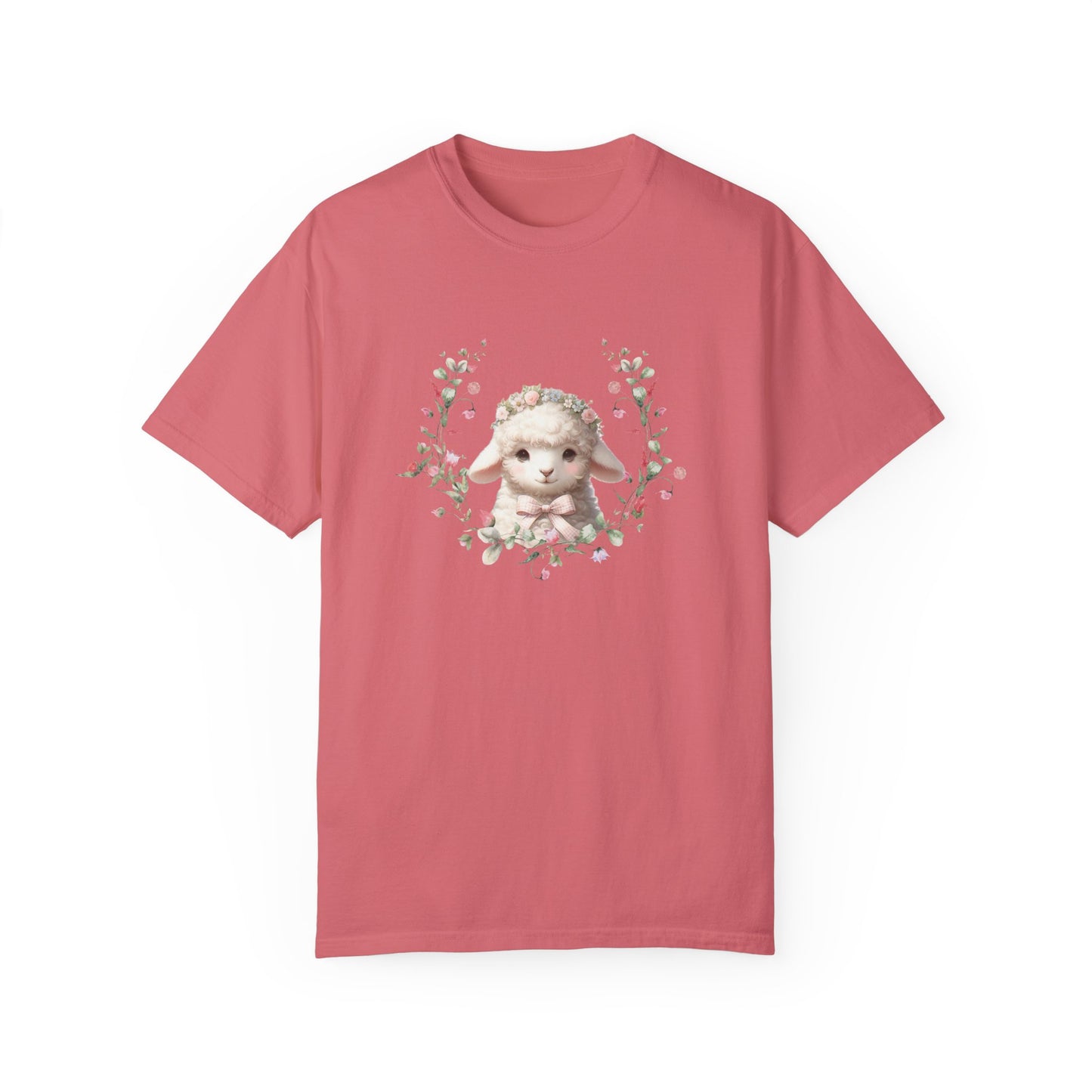 Lambs Charm T-Shirt Coquette T-Shirt Trendy Crewneck Aesthetic T-Shirt Cute T-Shirt Gift For Her Comfort Colors T-Shirt