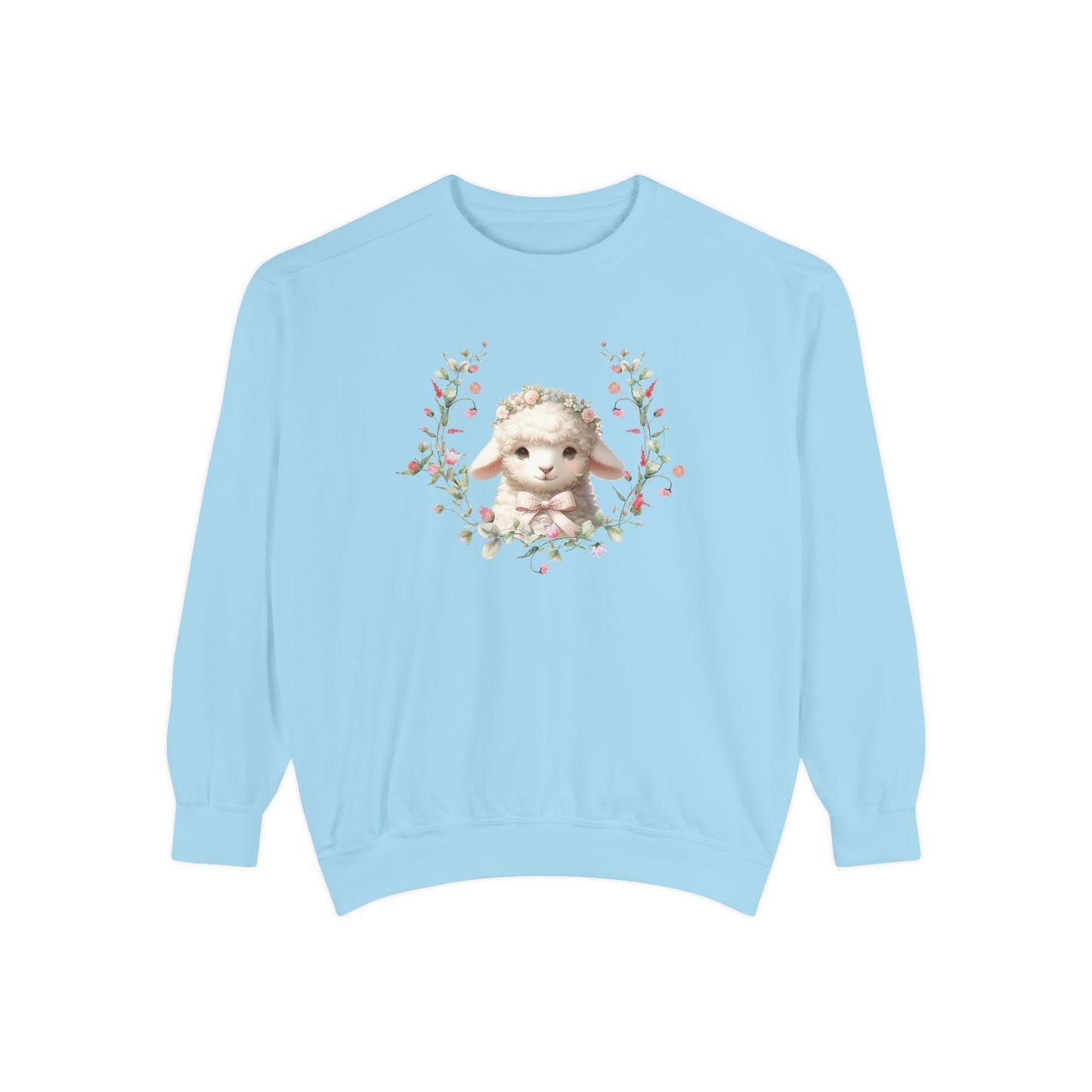Lambs Charm Sweatshirt Coquette Sweatshirt Trendy Crewneck Aesthetic Sweatshirt Cute Sweatshirt Gift For Her Comfort Colors Sweatshirt