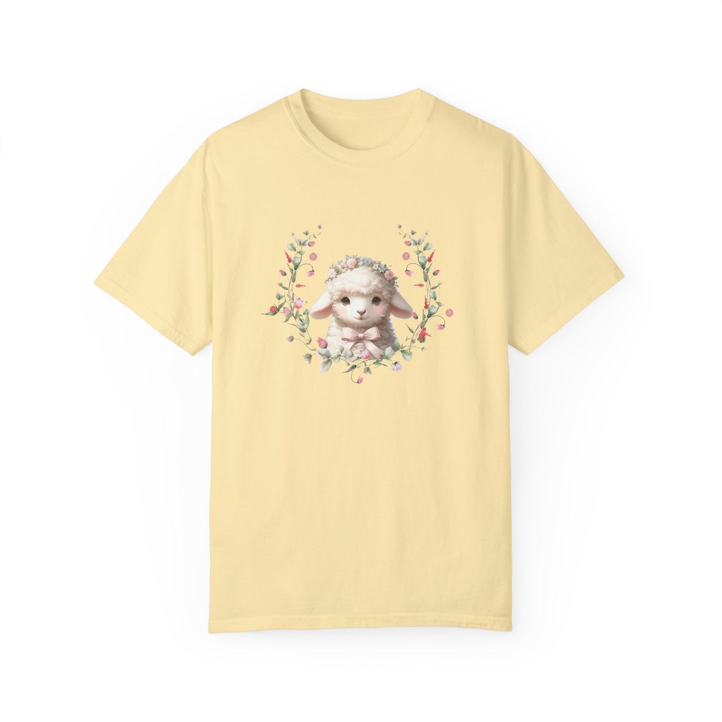 Lambs Charm T-Shirt Coquette T-Shirt Trendy Crewneck Aesthetic T-Shirt Cute T-Shirt Gift For Her Comfort Colors T-Shirt