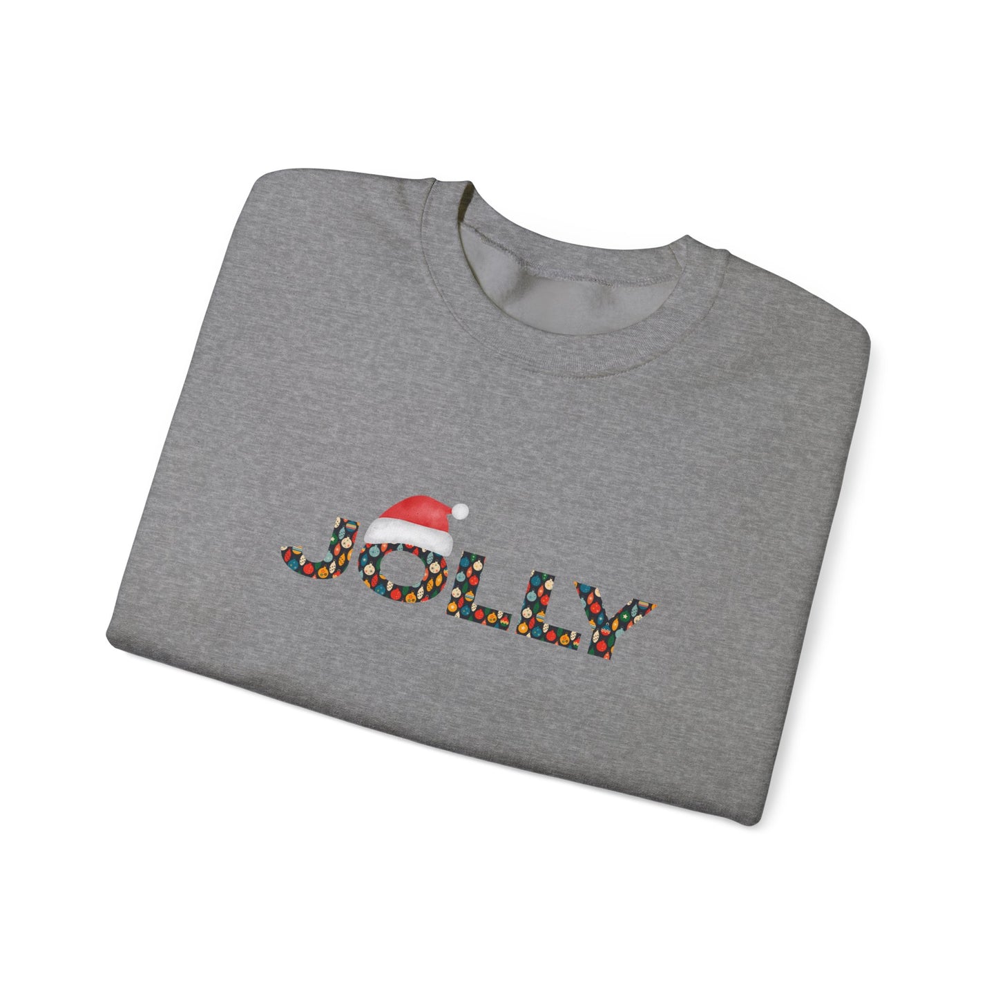 Jolly Christmas Ornaments Unisex Heavy Blend™ Crewneck Sweatshirt