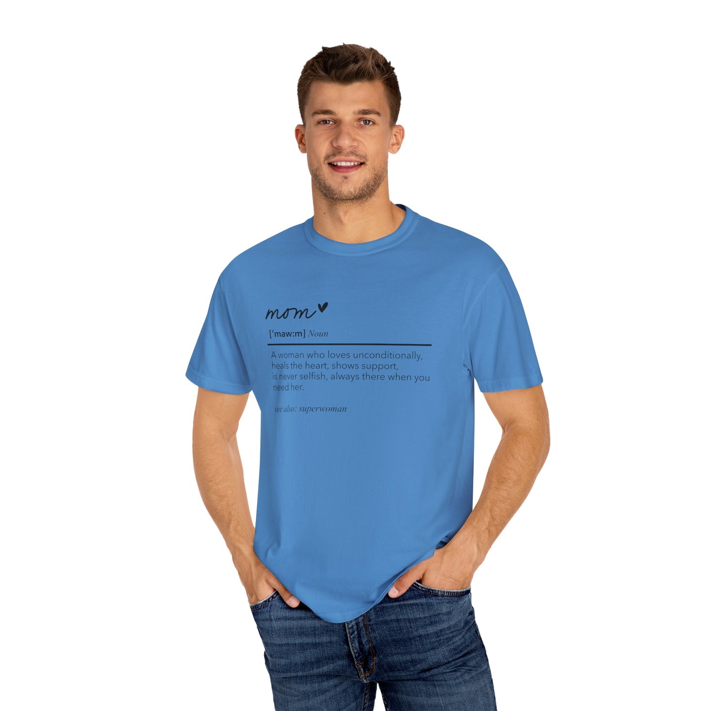 Definition of Mom shirt, summertime shirt, trendy tee, sophisticated tee, Mother's Day shirt