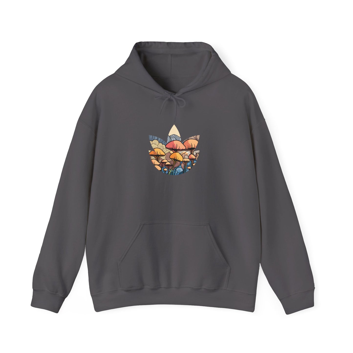 Psychedelic Mushroom Sunset Hoodie Unisex Heavy Blend™ Hooded Sweatshirt