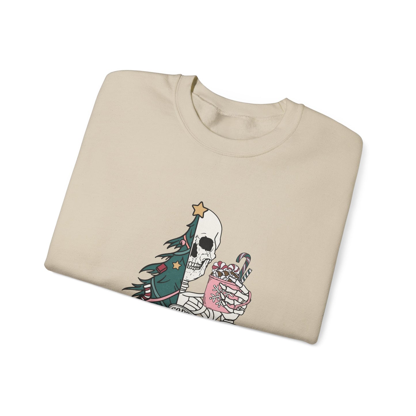 Sorta Merry Sorta Scary Christmas Unisex Heavy Blend™ Crewneck Sweatshirt