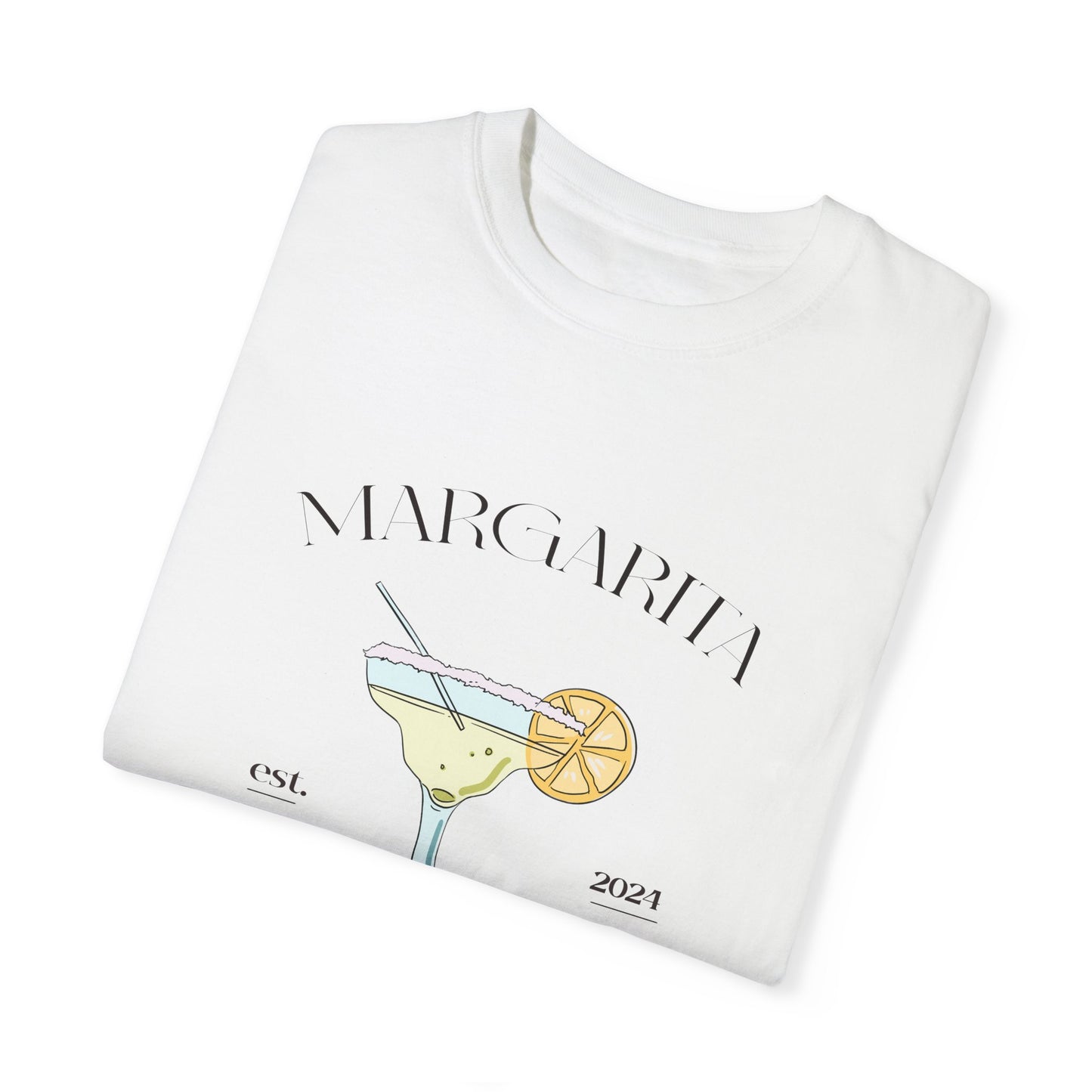 Margarita shirt, summertime shirt, vacation shirt, party tee, trendy tee, sophisticated tee, beach vibes tee