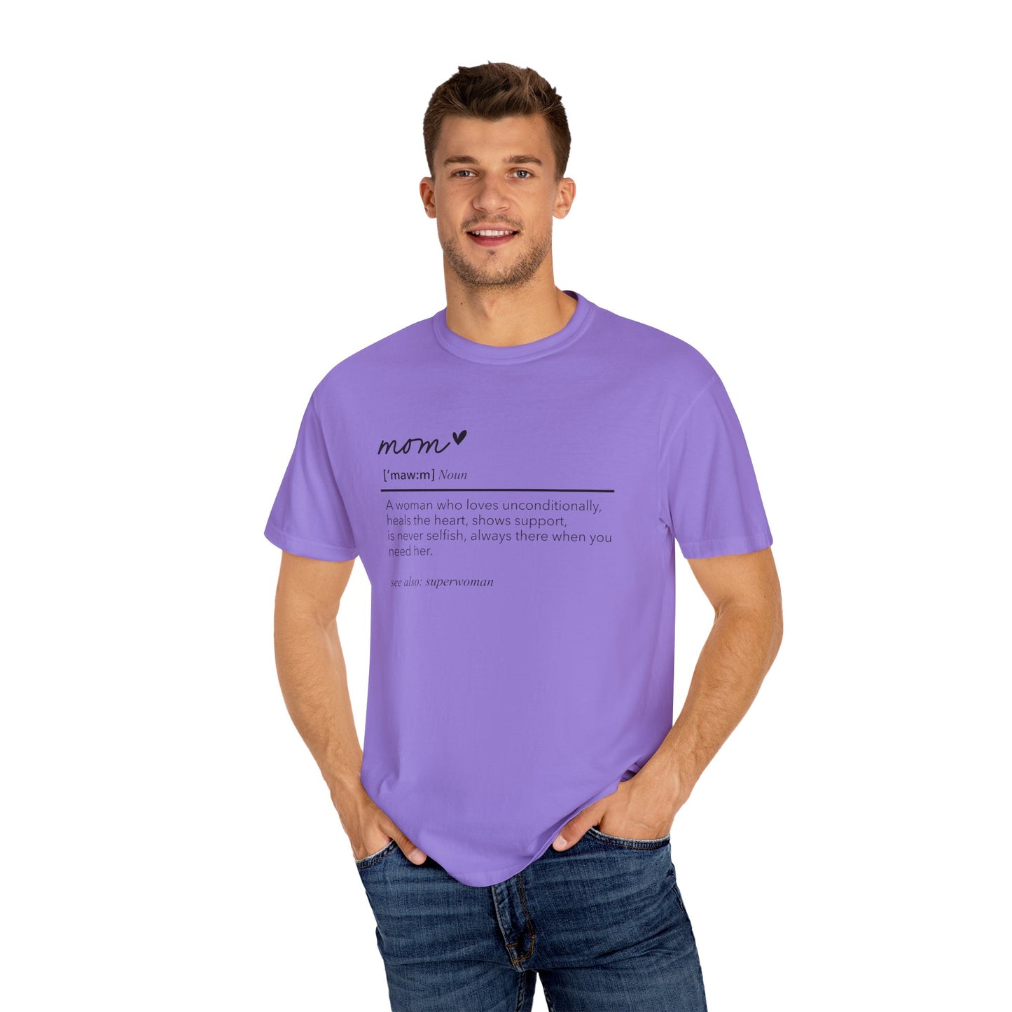 Definition of Mom shirt, summertime shirt, trendy tee, sophisticated tee, Mother's Day shirt