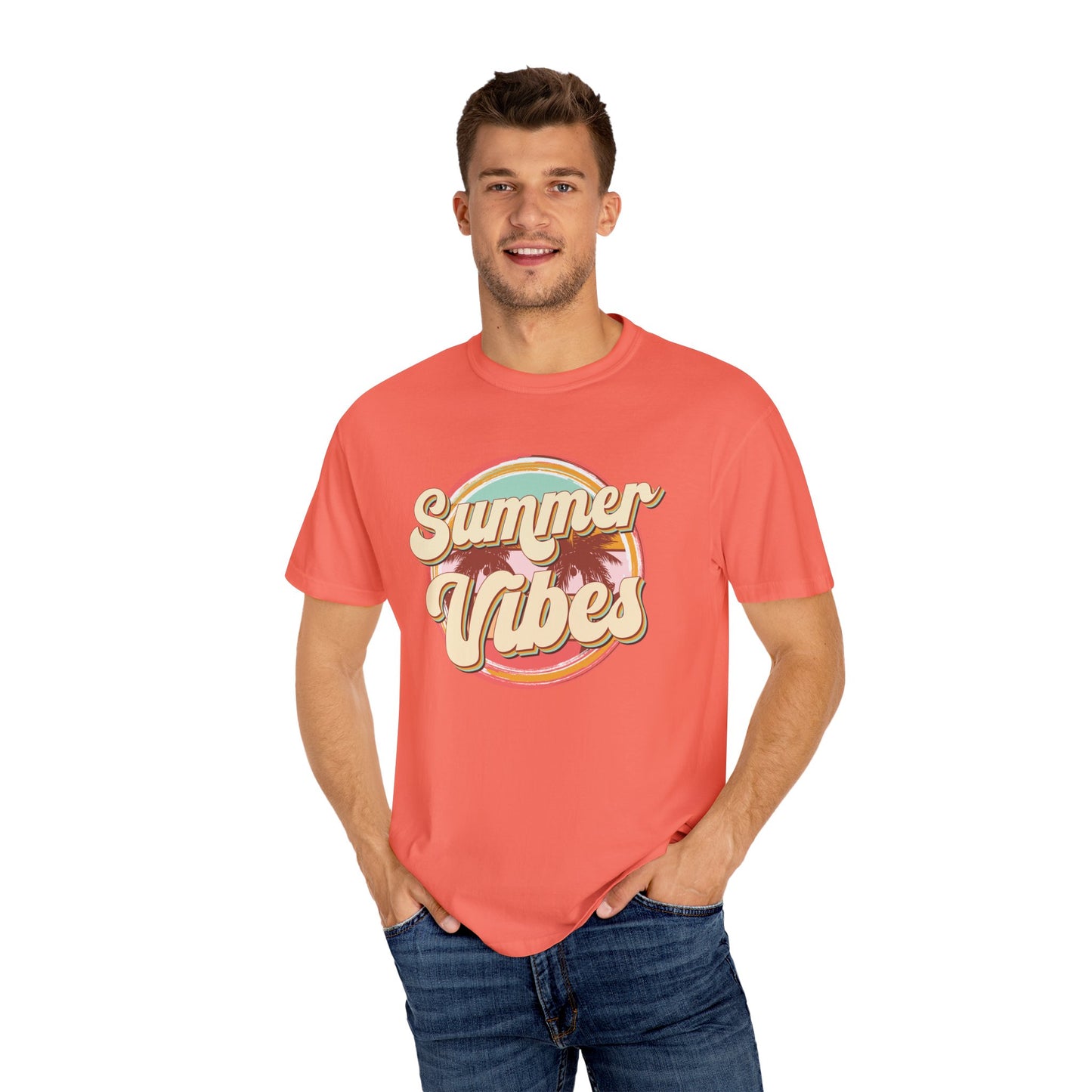 Summer vibes shirt, summertime shirt, vacation shirt, party tee, trendy tee, sophisticated tee, beach vibes tee