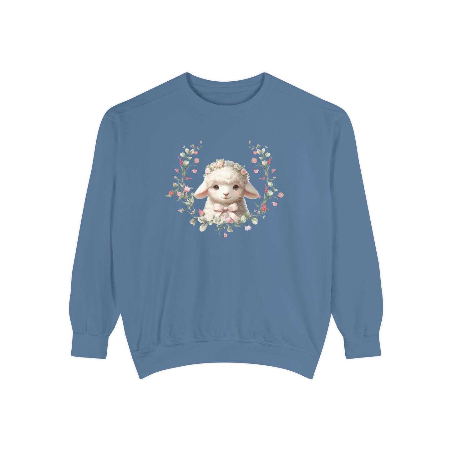 Lambs Charm Sweatshirt Coquette Sweatshirt Trendy Crewneck Aesthetic Sweatshirt Cute Sweatshirt Gift For Her Comfort Colors Sweatshirt