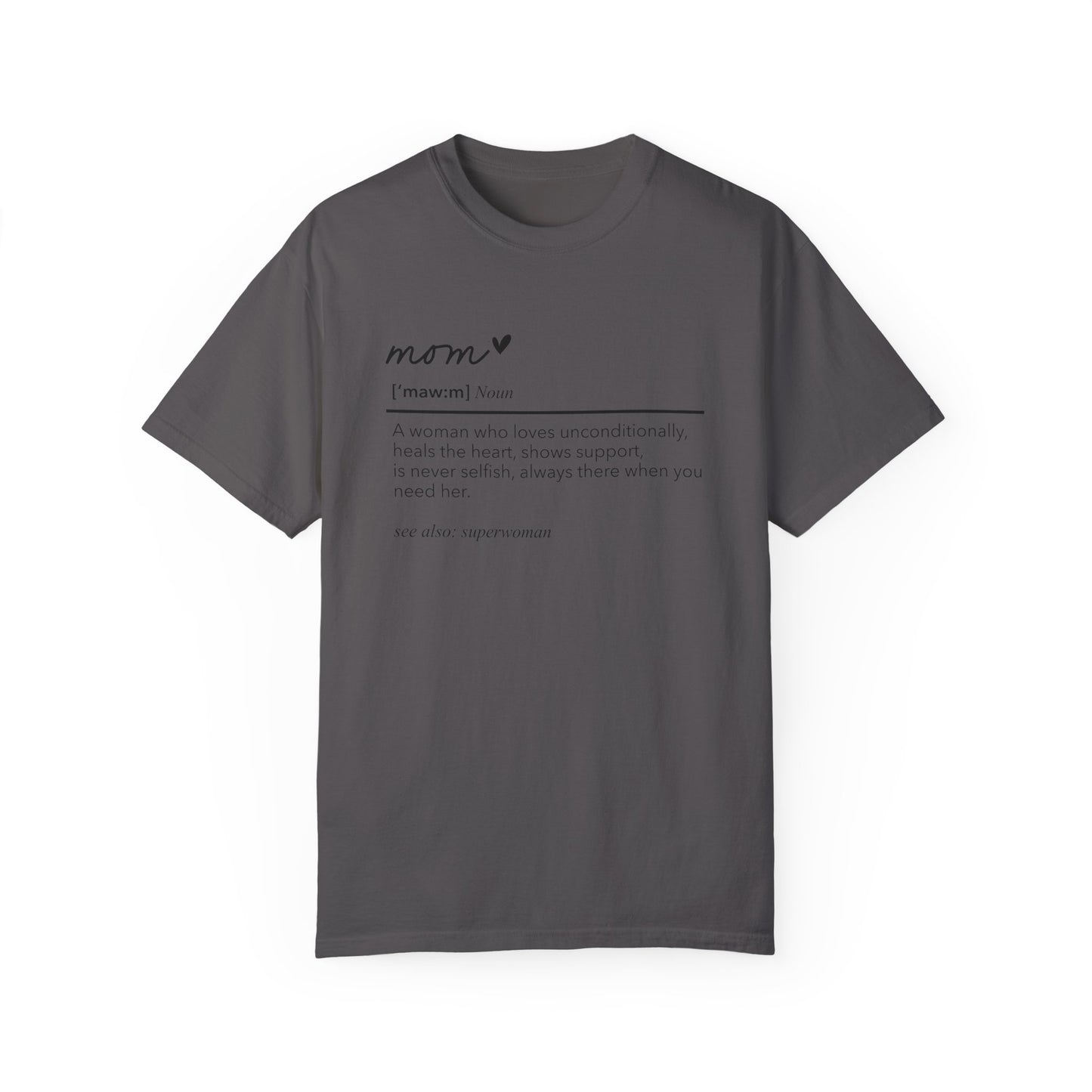 Definition of Mom shirt, summertime shirt, trendy tee, sophisticated tee, Mother's Day shirt