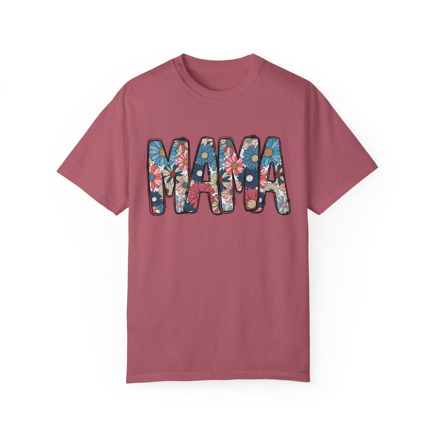 Retro Floral Mama TShirt, Retro Daisy Tee, Mothers day shirt