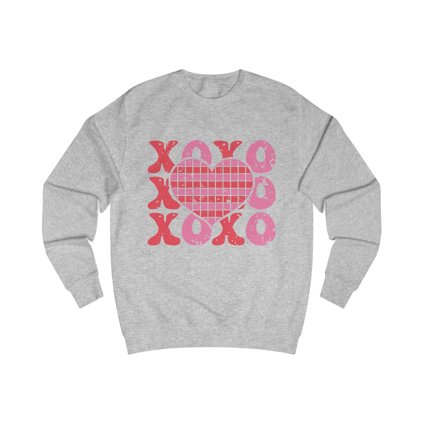 Retro Hugs and Kisses Unisex Sweatshirt