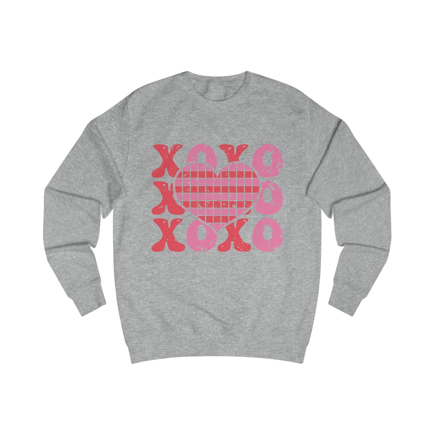 Retro Hugs and Kisses Unisex Sweatshirt