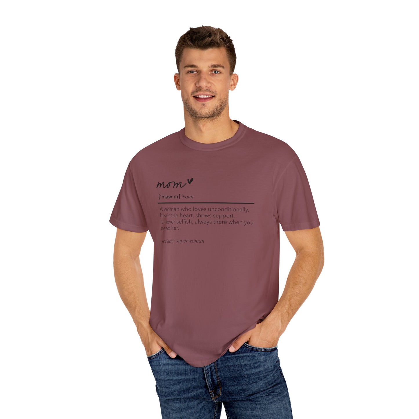 Definition of Mom shirt, summertime shirt, trendy tee, sophisticated tee, Mother's Day shirt